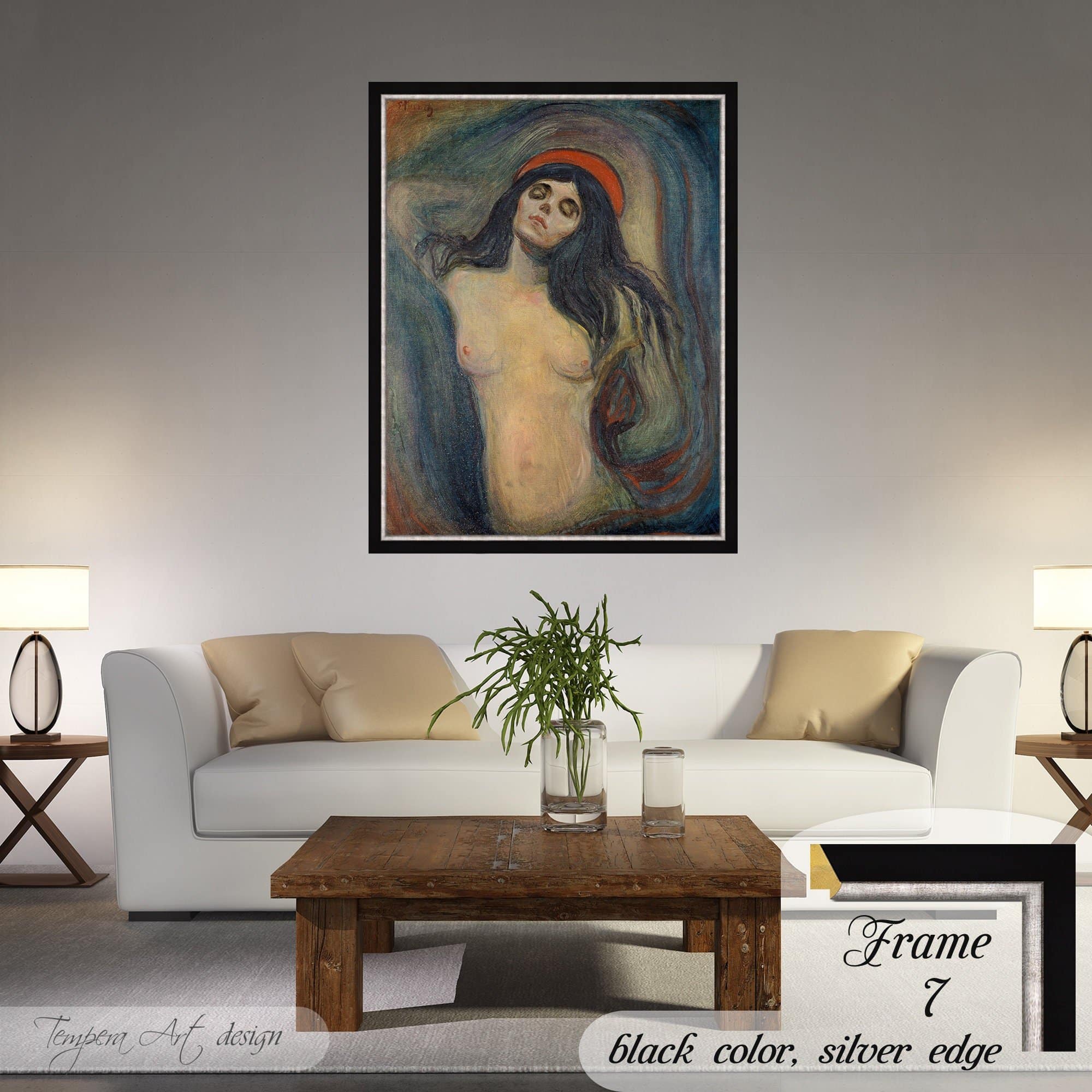 Madonna by Edvard Munch