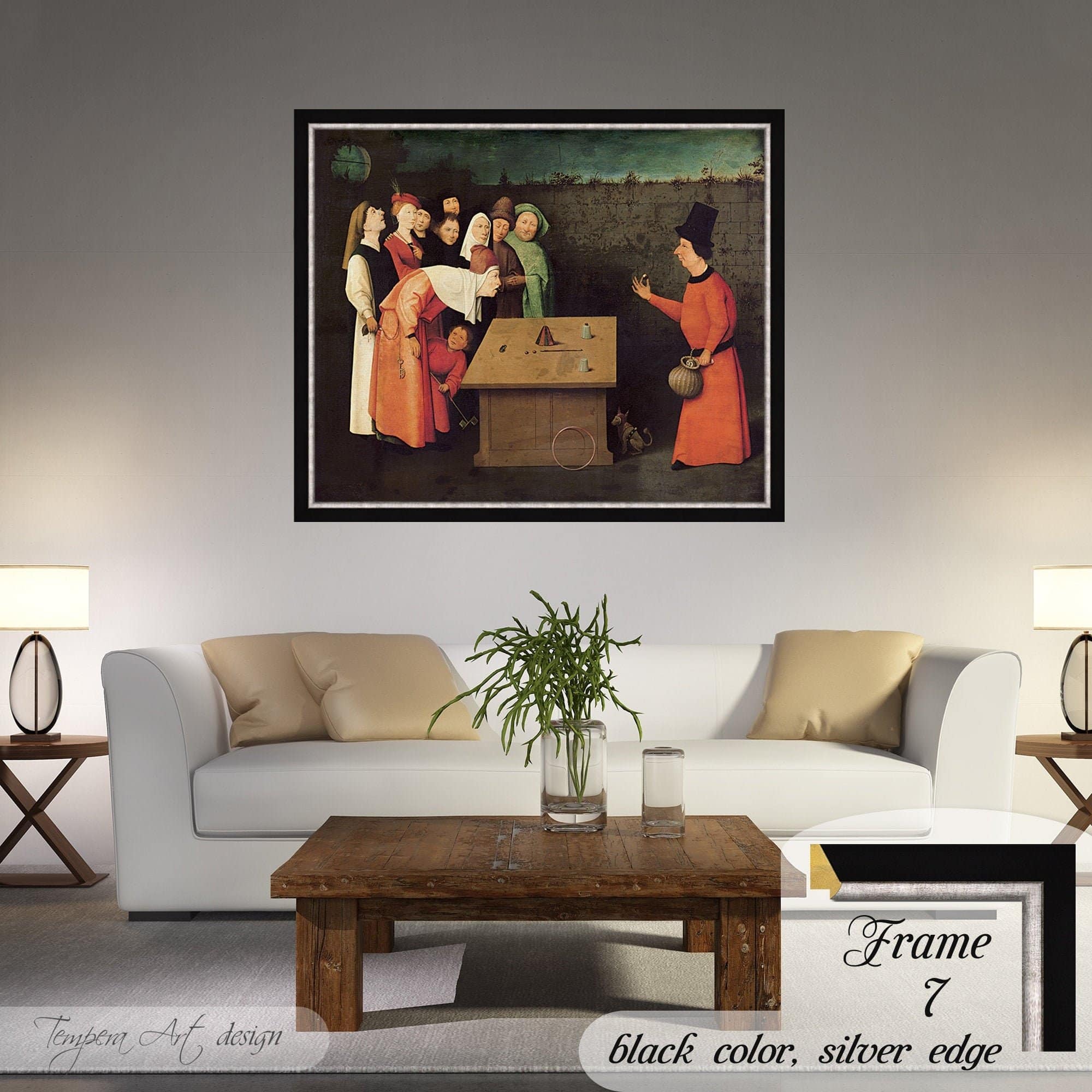 The Conjurer by Hieronymus Bosch