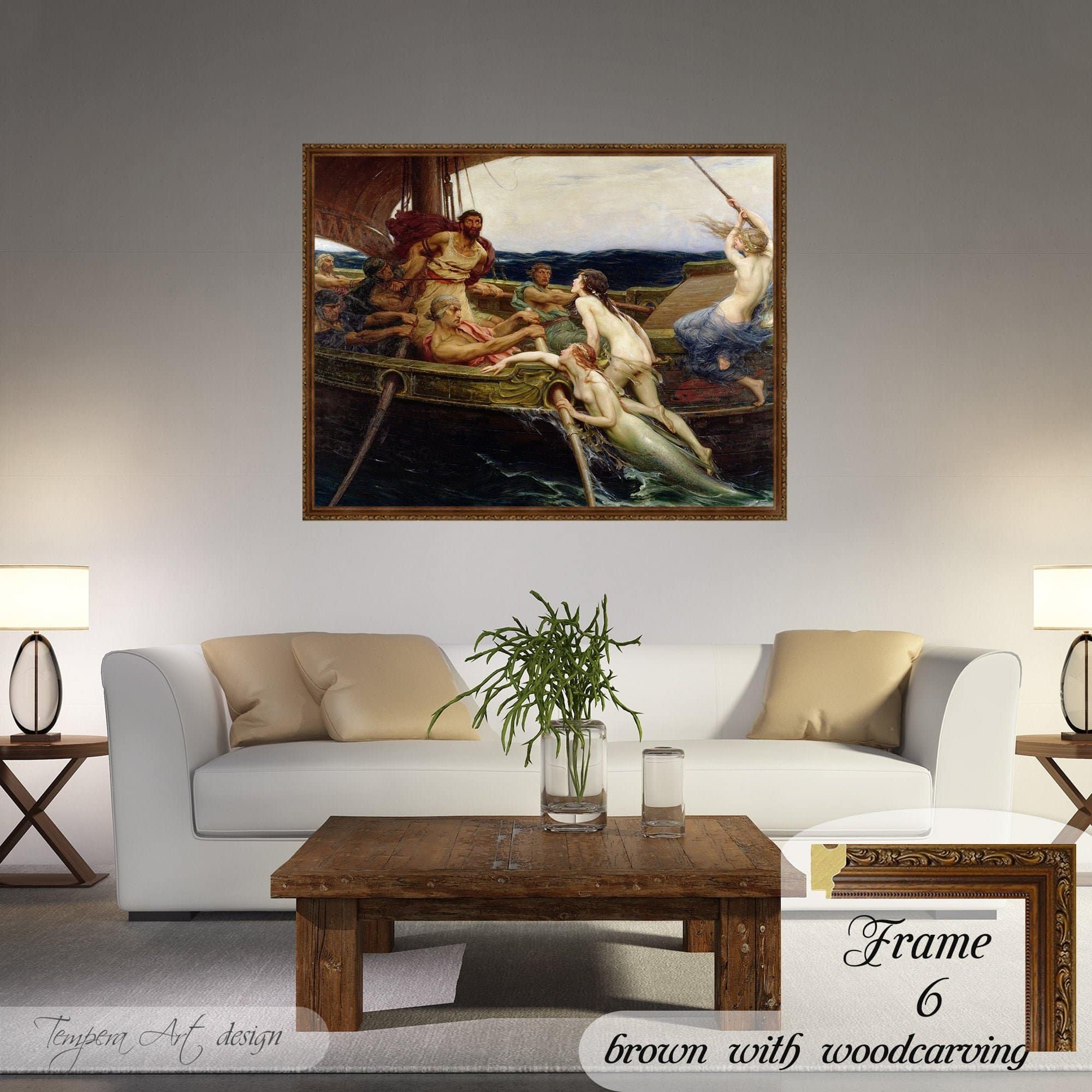 Herbert James Draper Ulysses and the Sirens