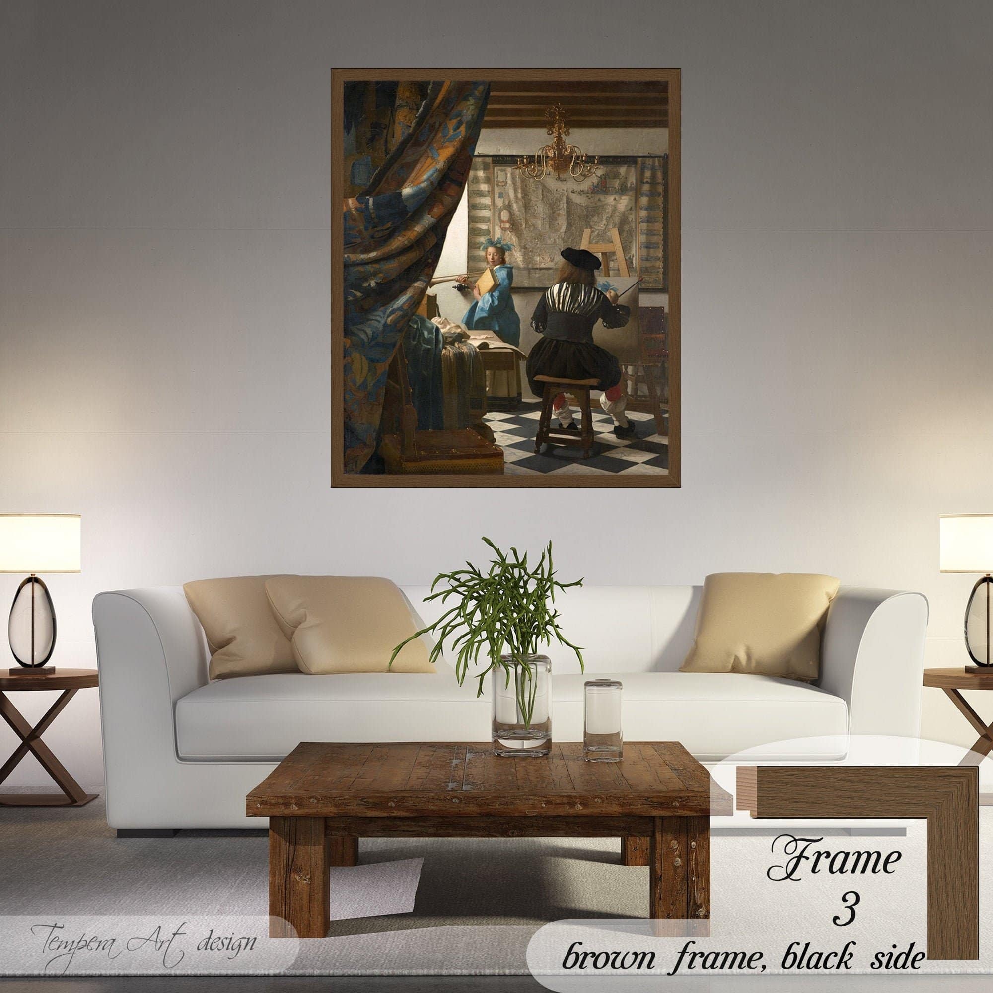 Johannes Vermeer The Art of Painting