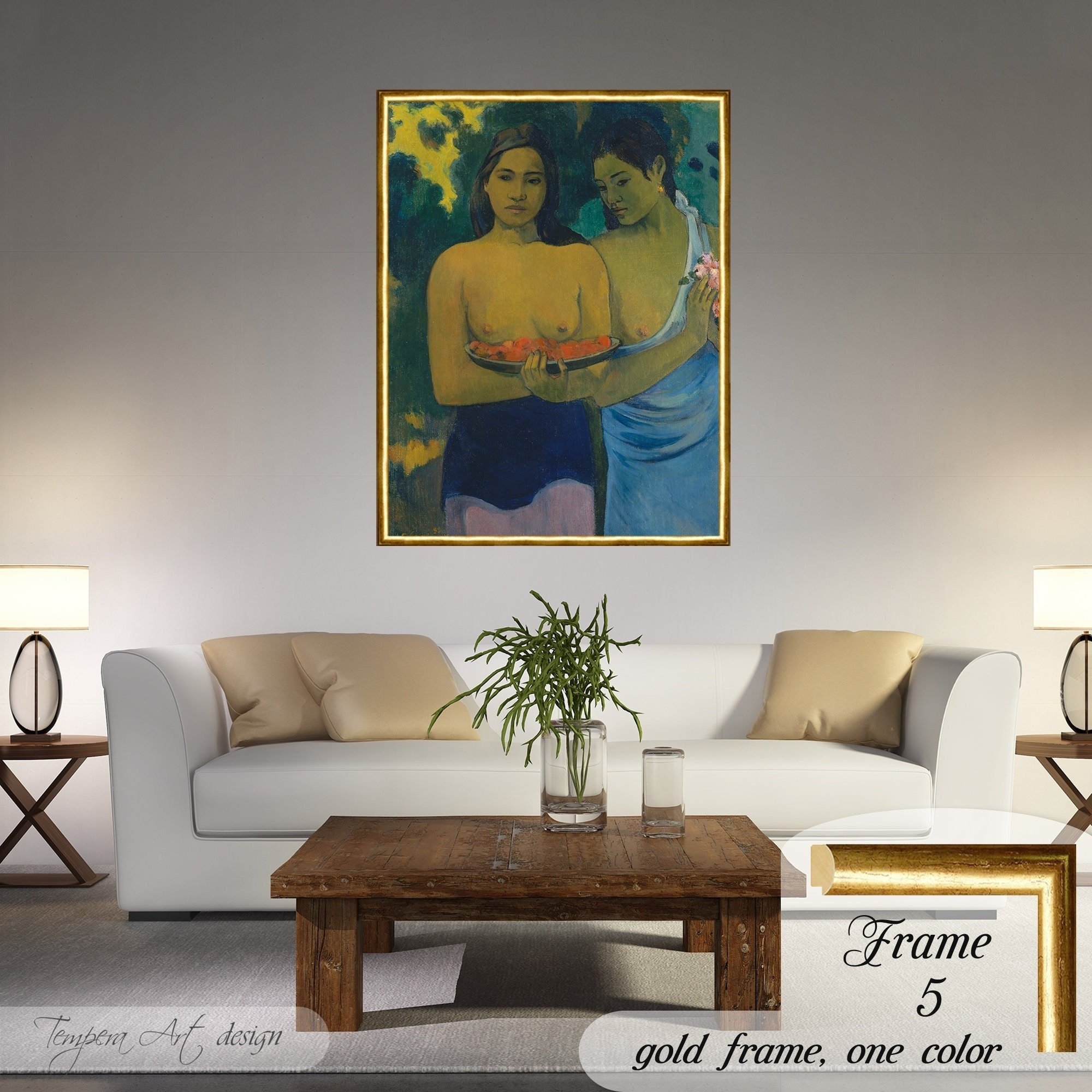 Paul Gauguin Two Tahitian Women