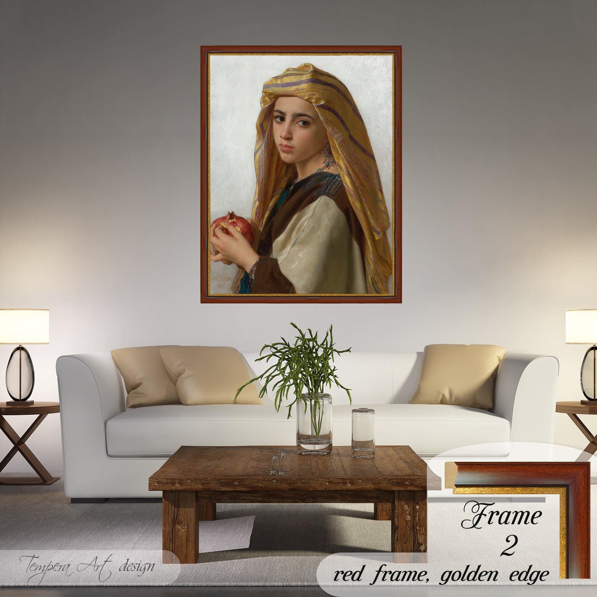 William-Adolphe Bouguereau Girl With A Pomegranate