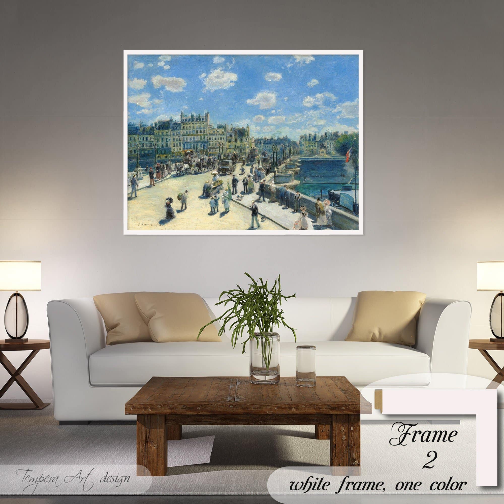 Pierre Auguste Renoir Pont Neuf, Paris