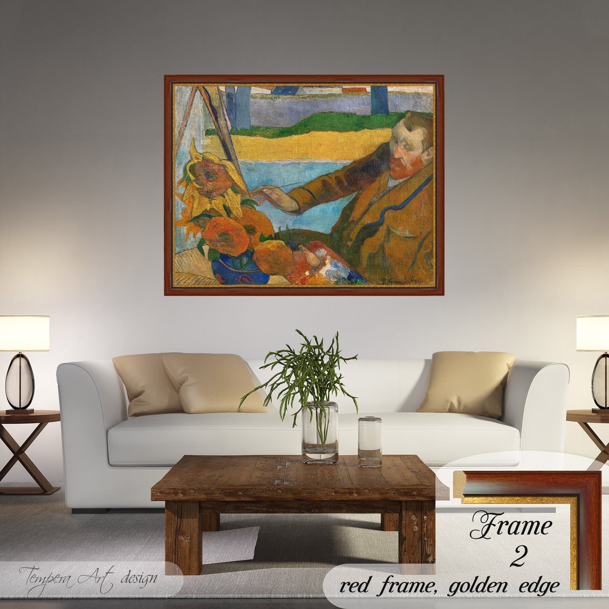 Paul Gauguin The Painter of Sunflowers (Van Gogh painting sunflowers)