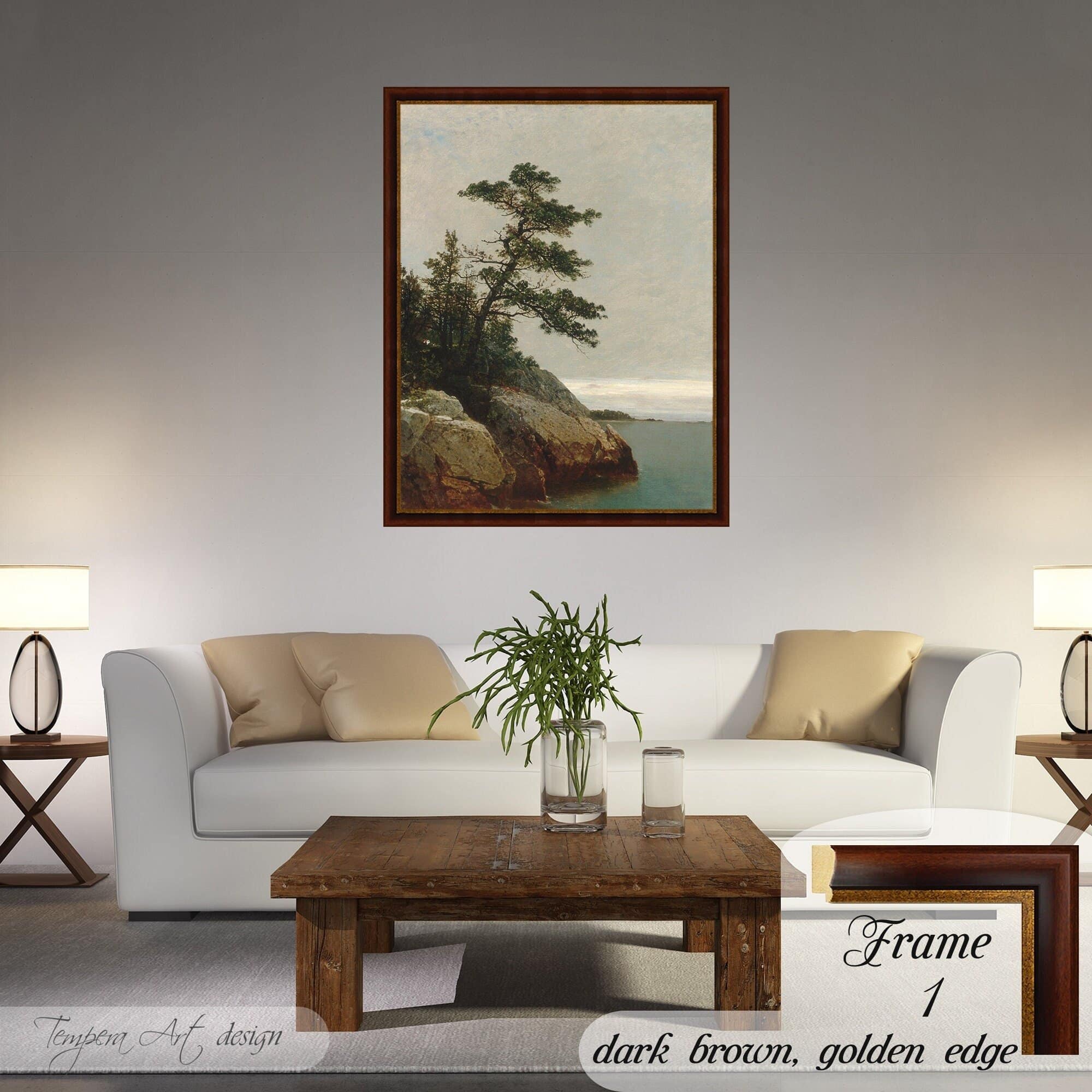 John Frederick Kensett The Old Pine, Darien, Connecticut