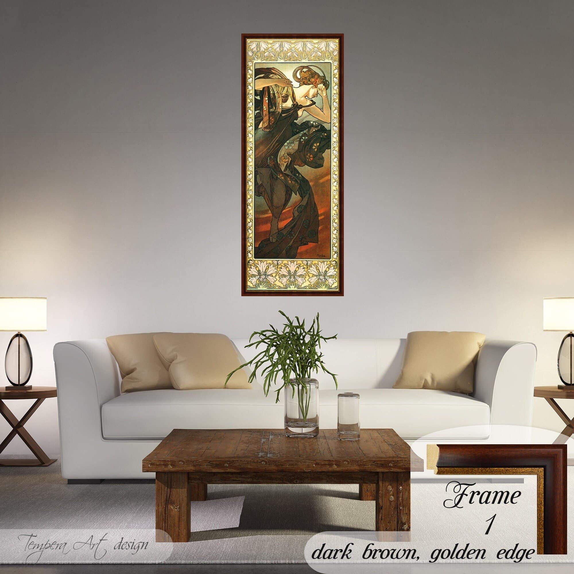 Alphonse Mucha Evening Star (Etoile Du Soir/ Everstar)