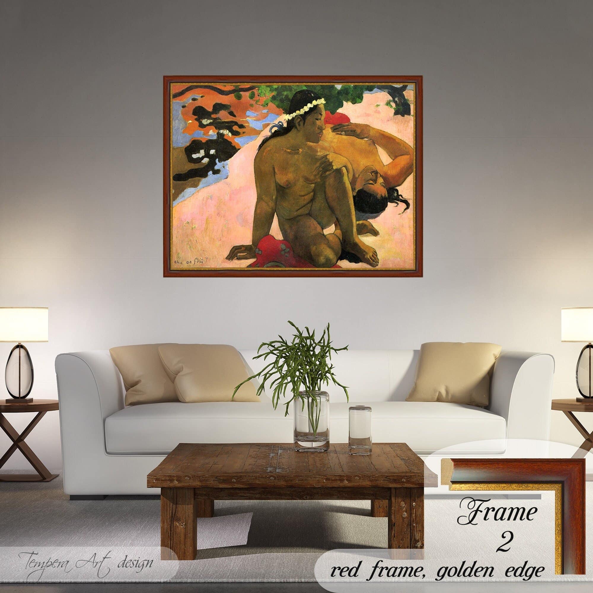 Paul Gauguin What! Are You Jealous?