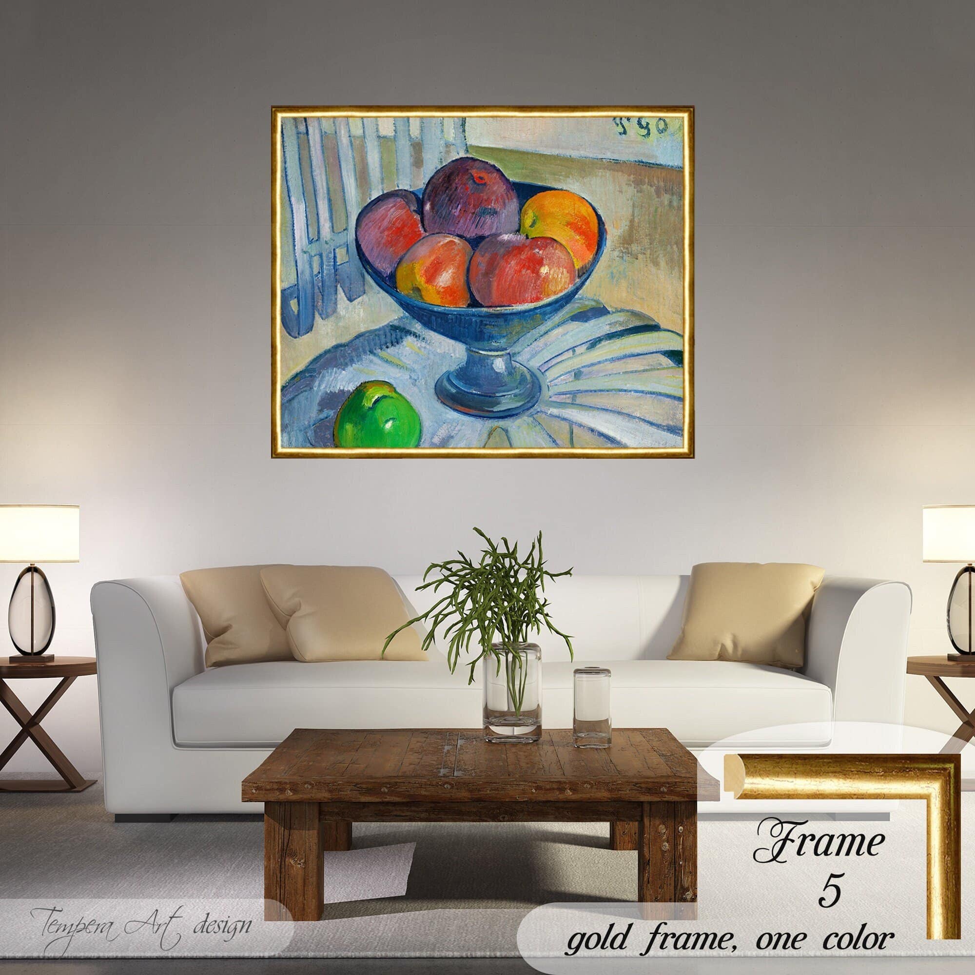 Paul Gauguin Fruit Dish on a Garden Chair