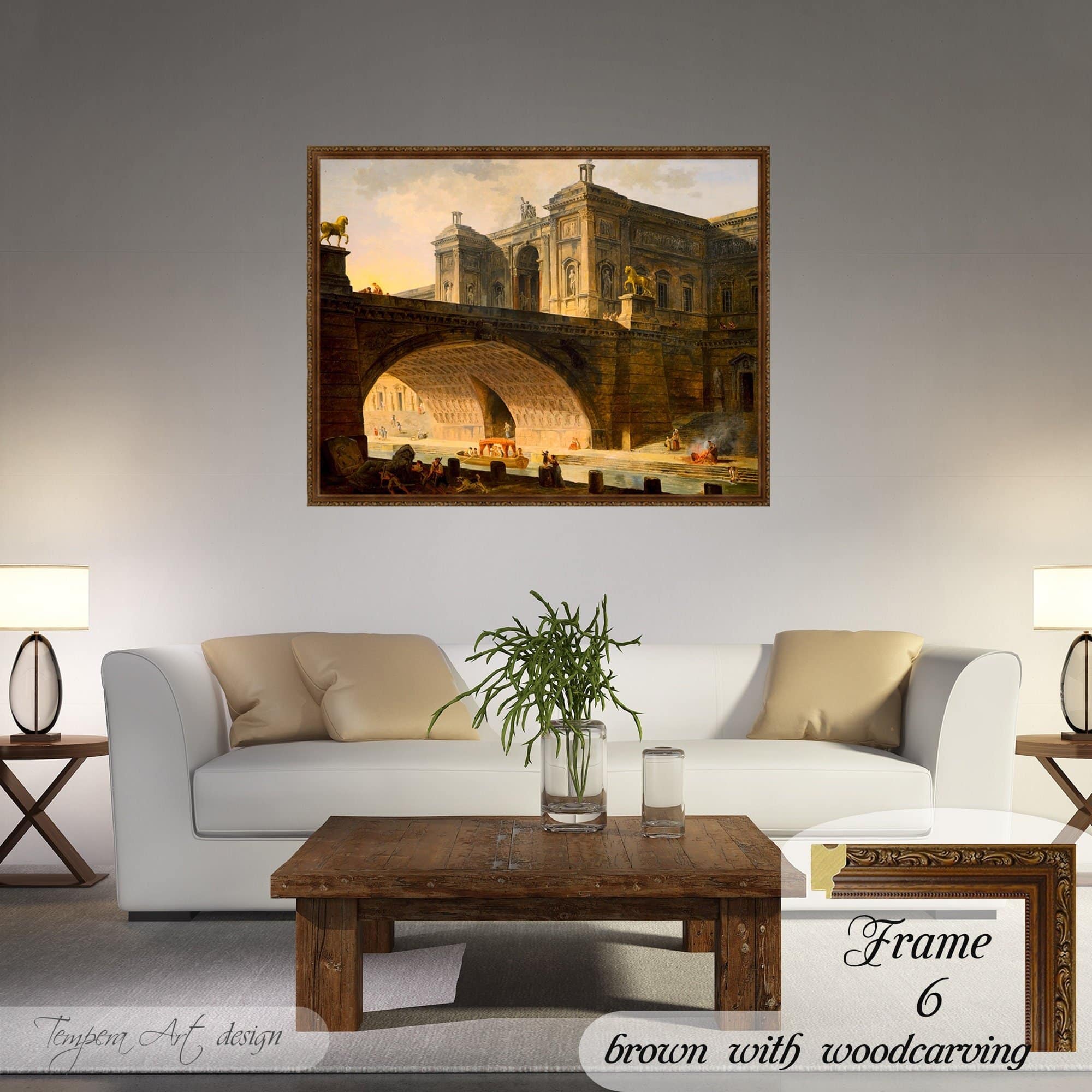 Hubert Robert Architectural Fantasy