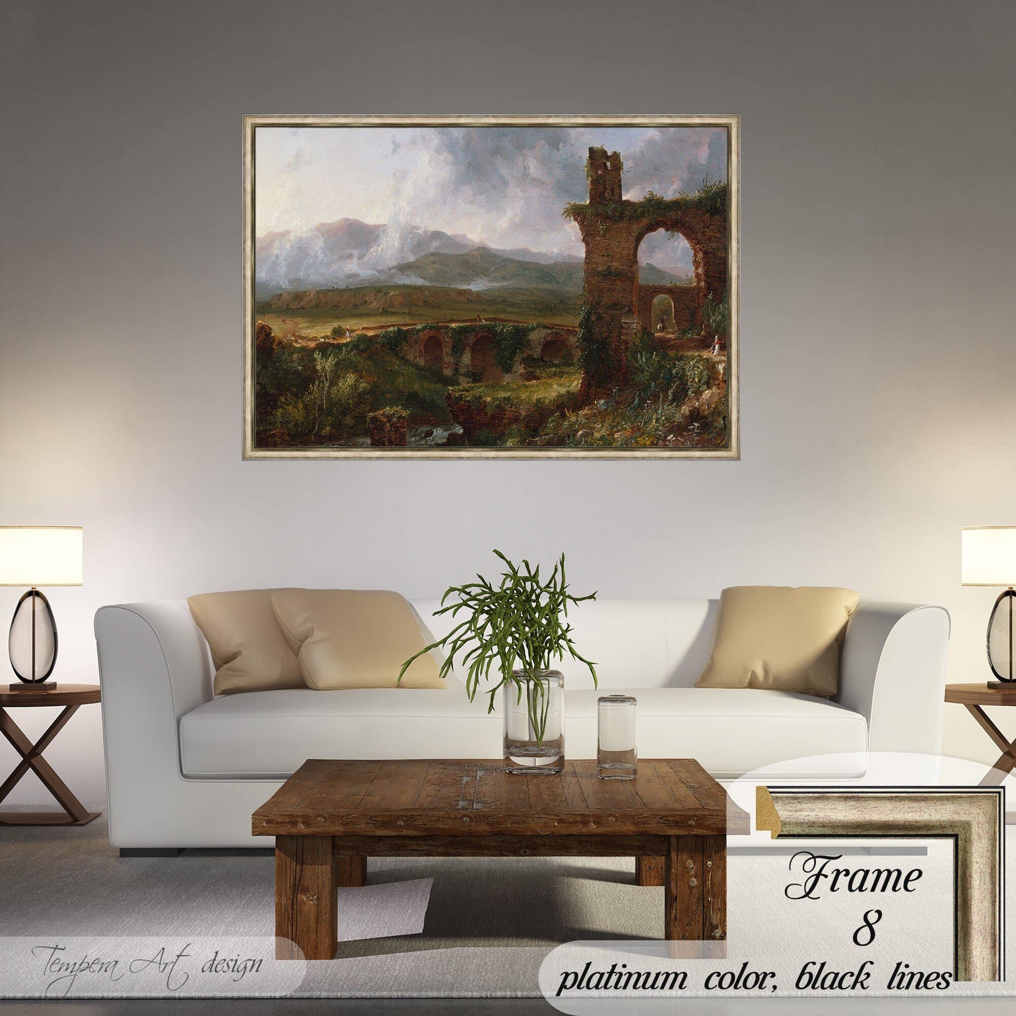 Thomas Cole A View near Tivoli (Morning)