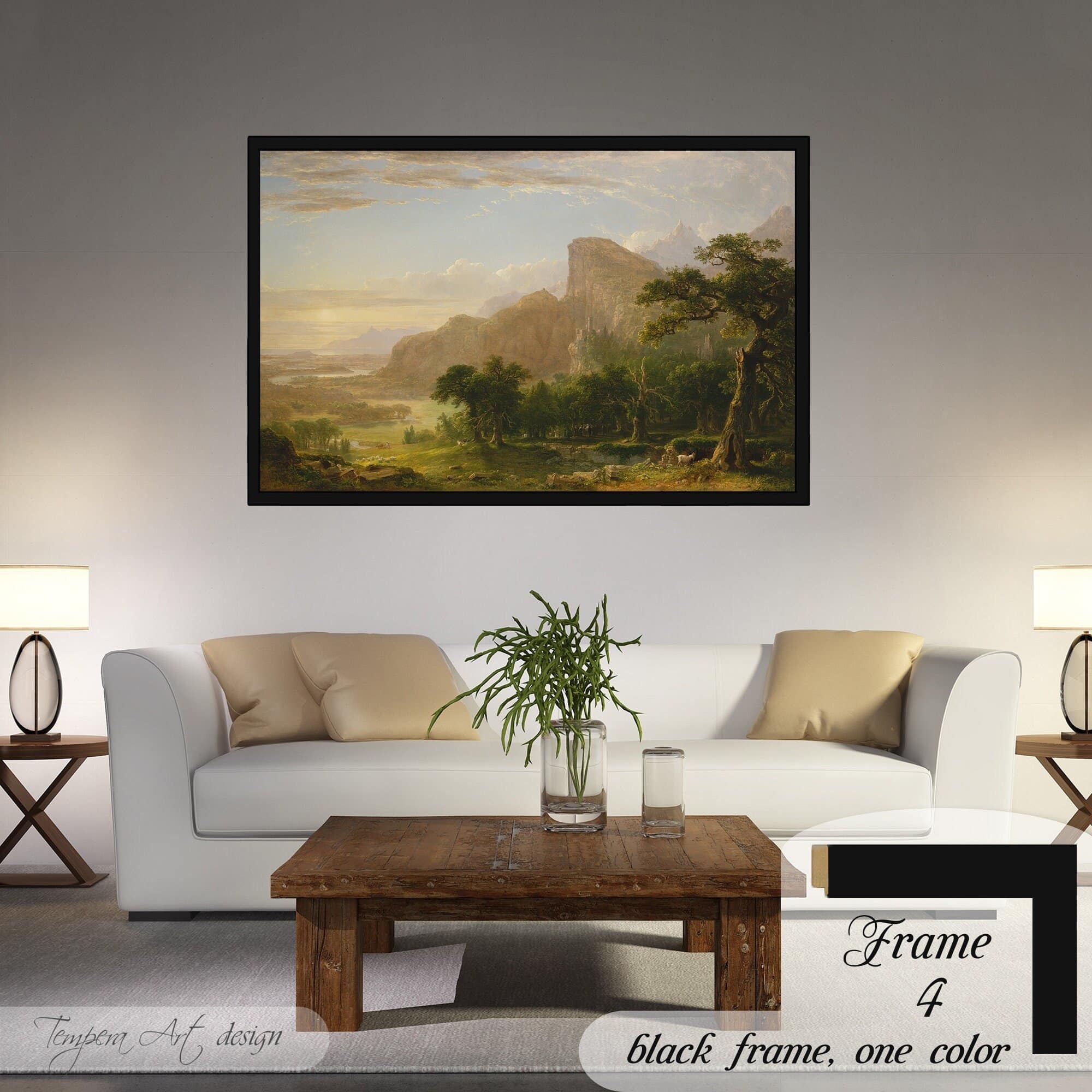 Asher Brown Durand Landscape - Scene from Thanatopsis