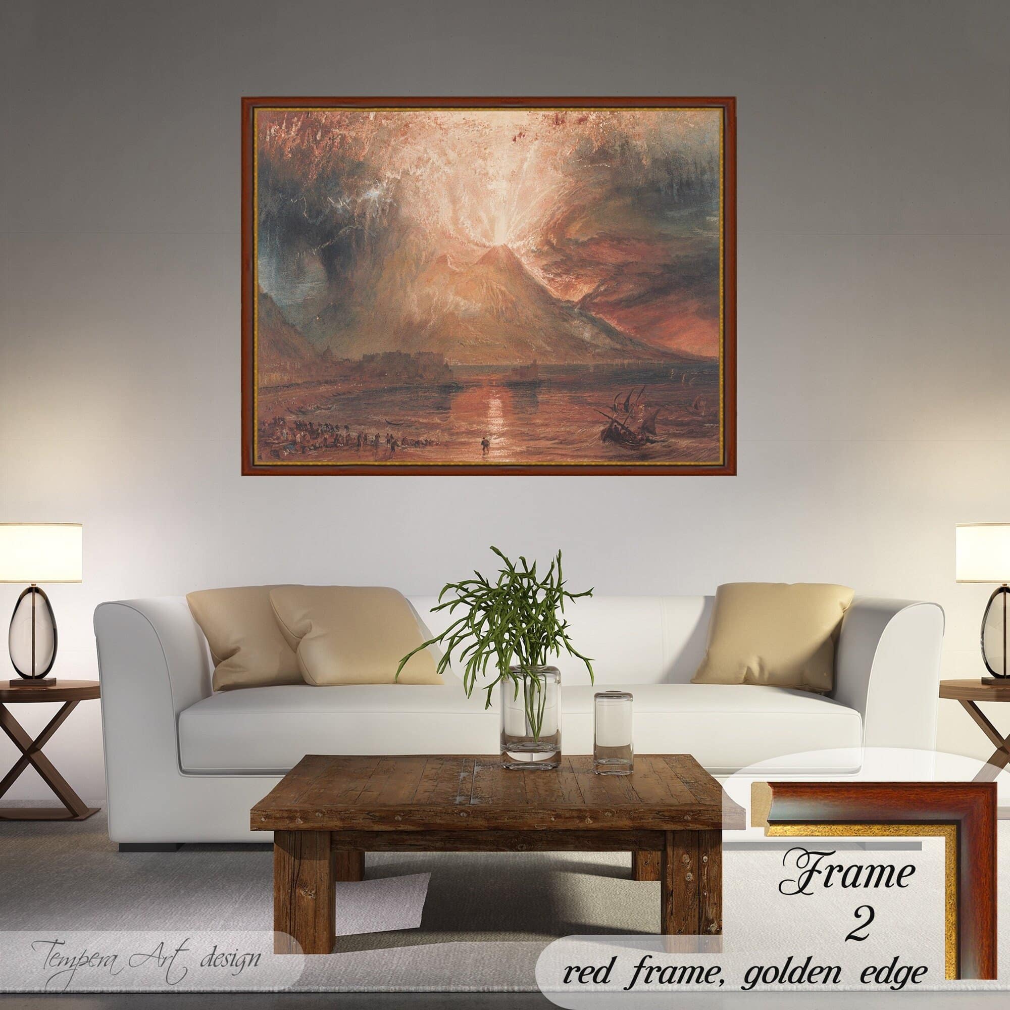 Joseph Mallord William Turner Vesuvius in Eruption