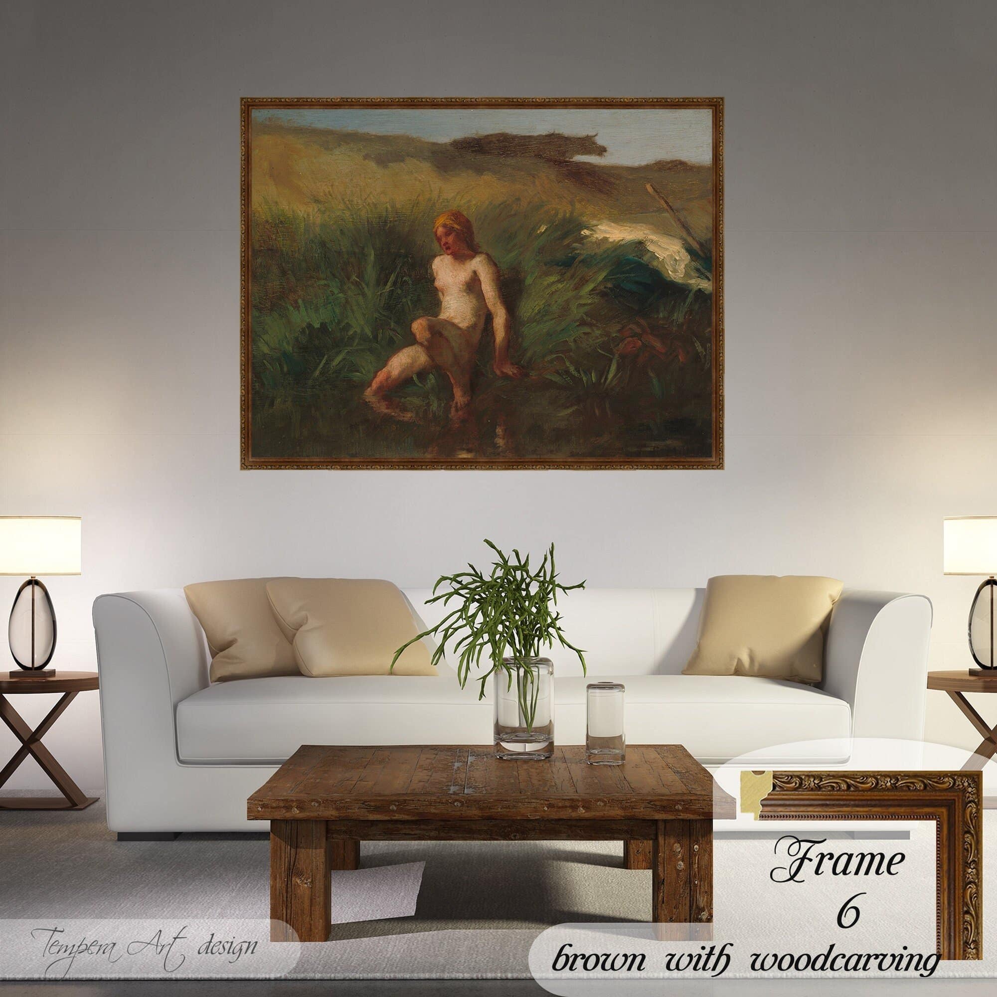 Jean-Francois Millet The Bather