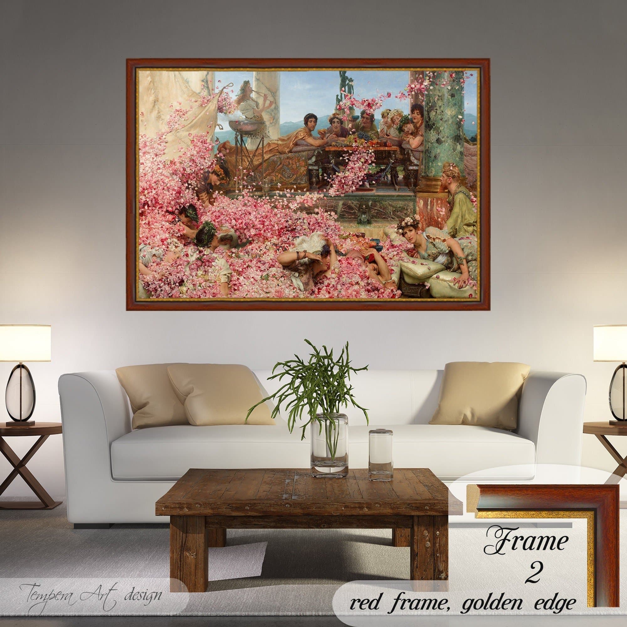 Sir Lawrence Alma-Tadema Roses of Heliogabalus (1888)