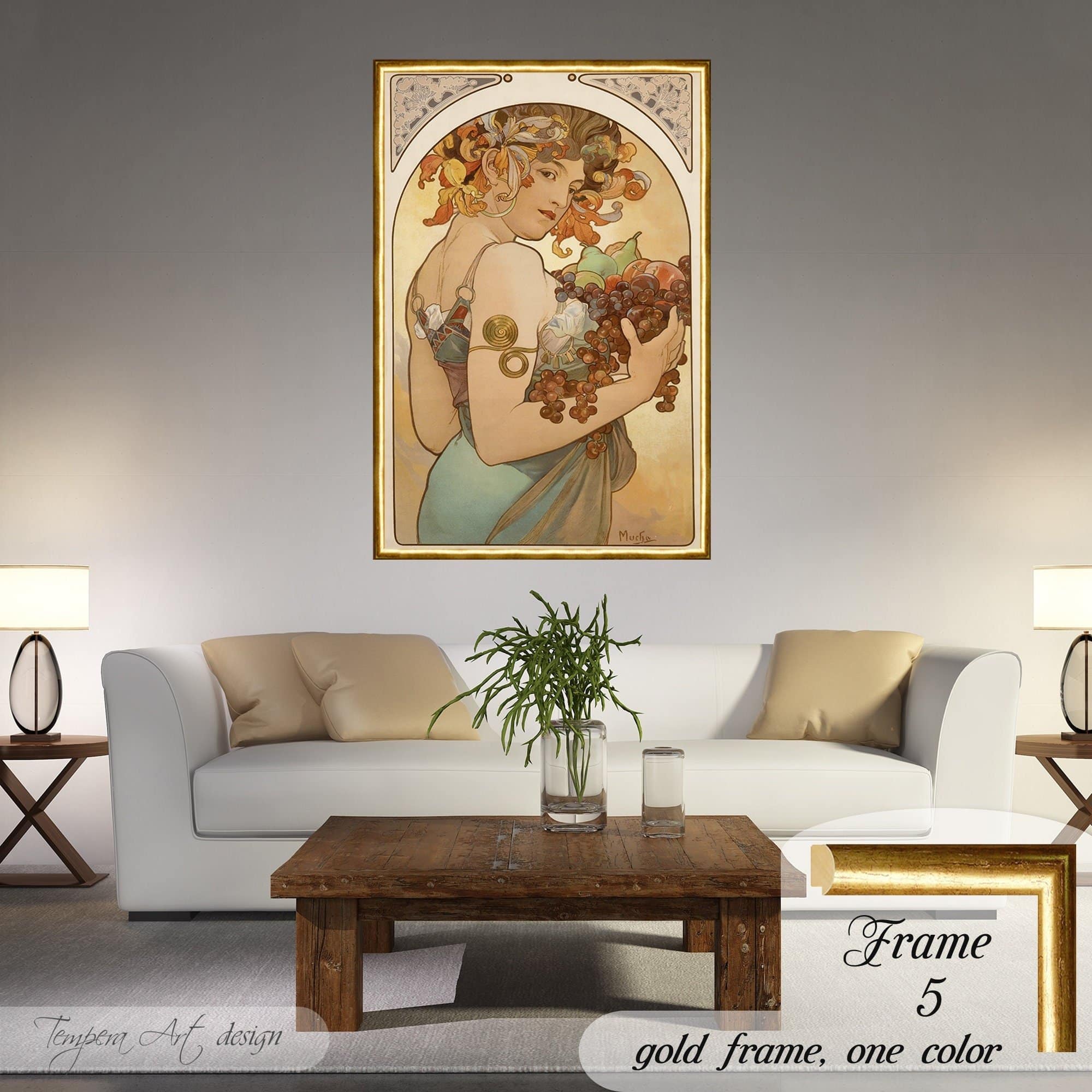 Alphonse Mucha Fruit