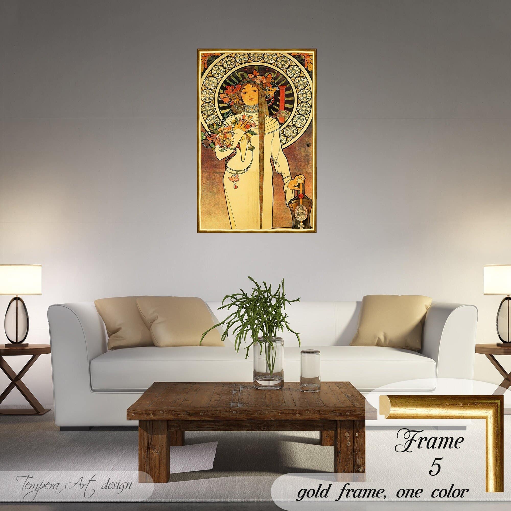 Alphonse Mucha La Trappistine