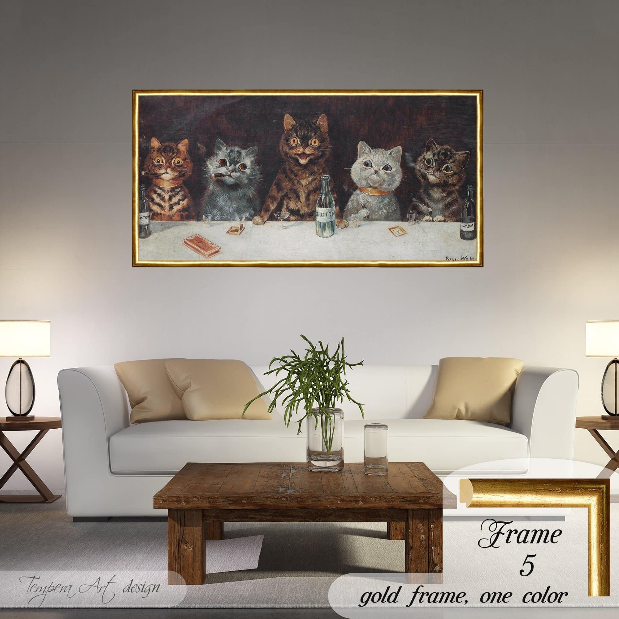 Louis Wain The Bachelor Party