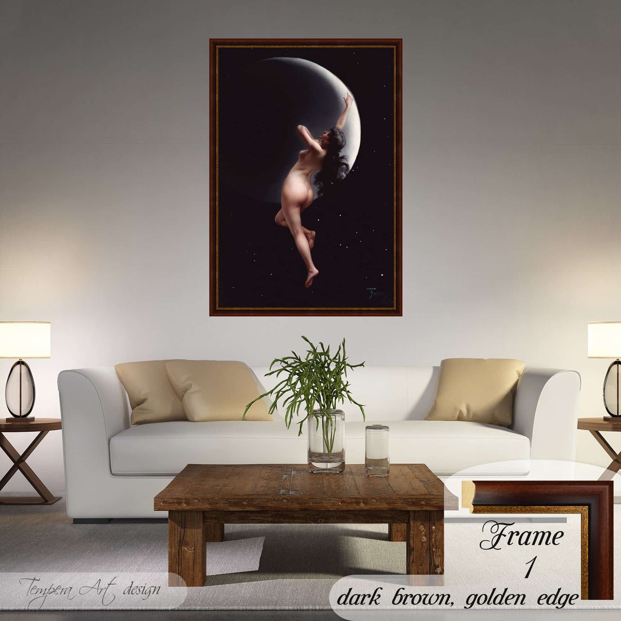 Luis Ricardo Falero's The Moon Nymph