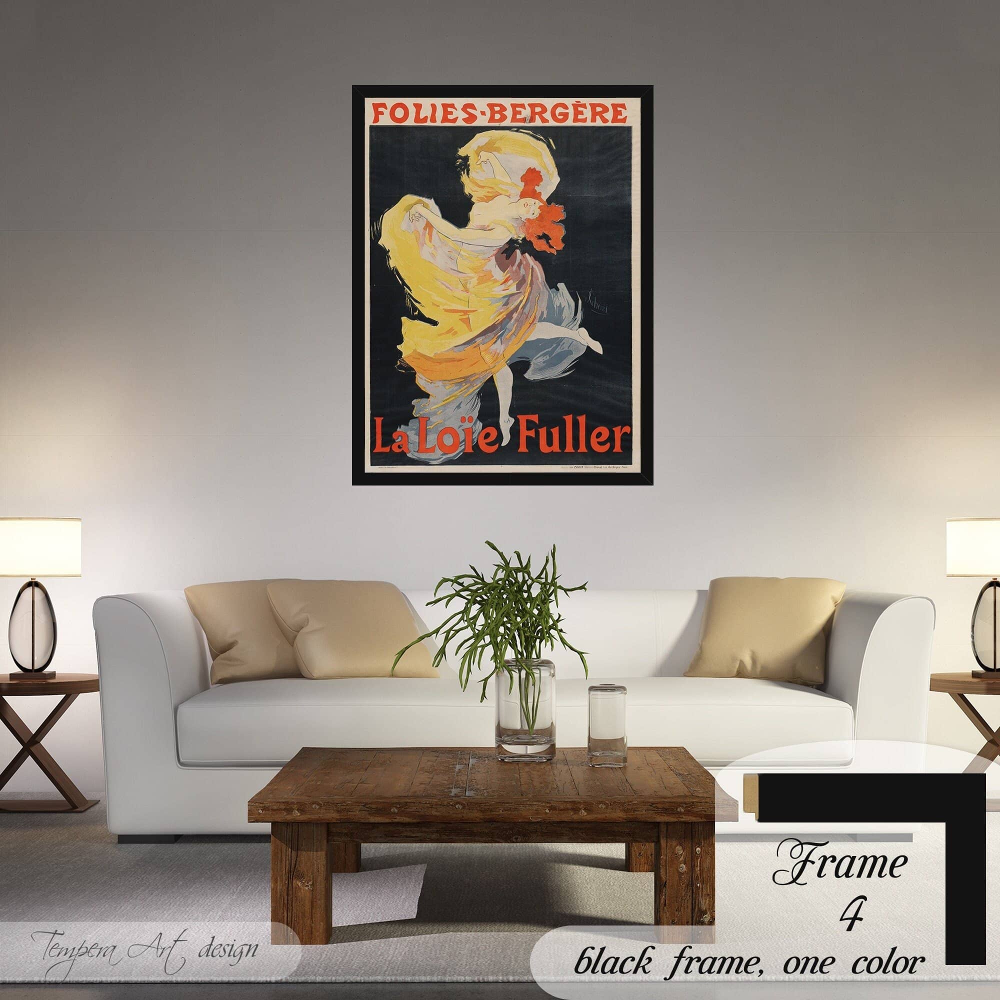 Jules Cheret Folies-Bergere La Loie Fuller