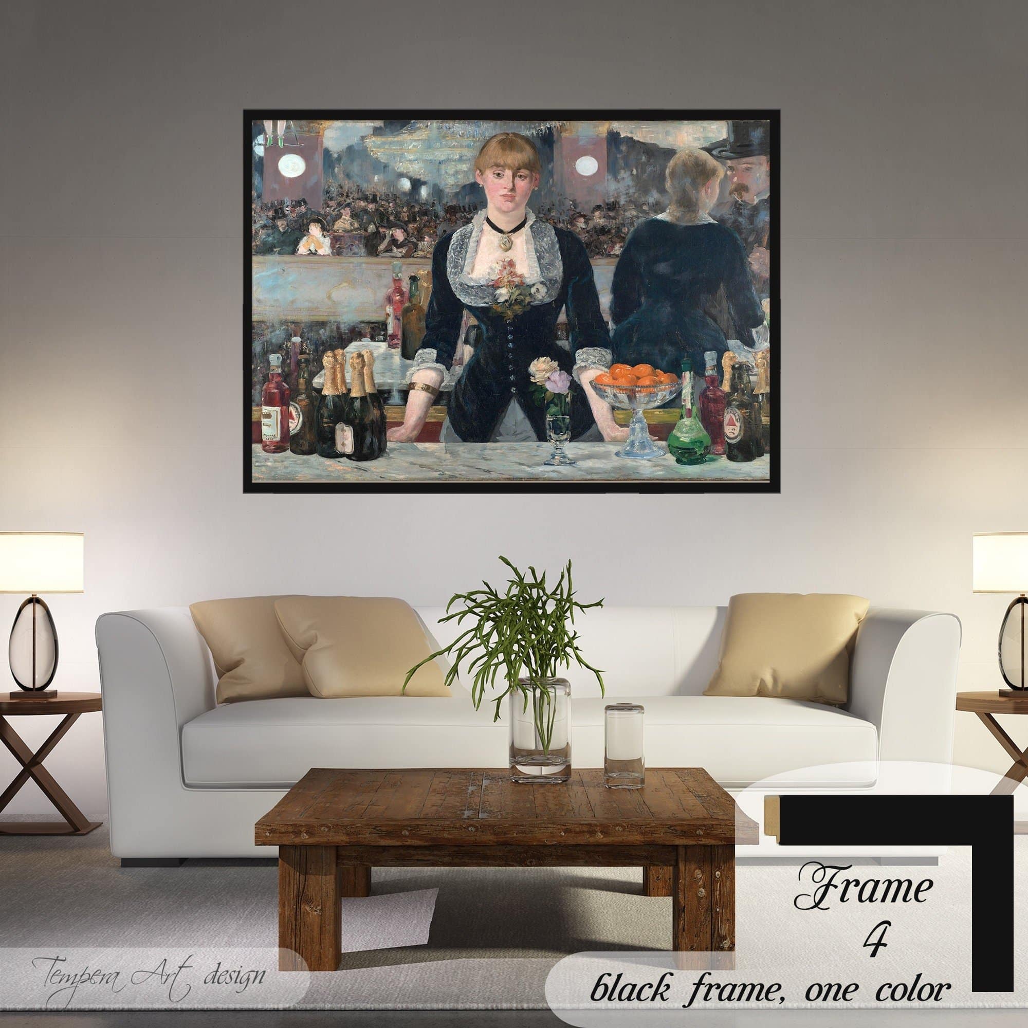 Edouard Manet Bar at the Folies Bergere