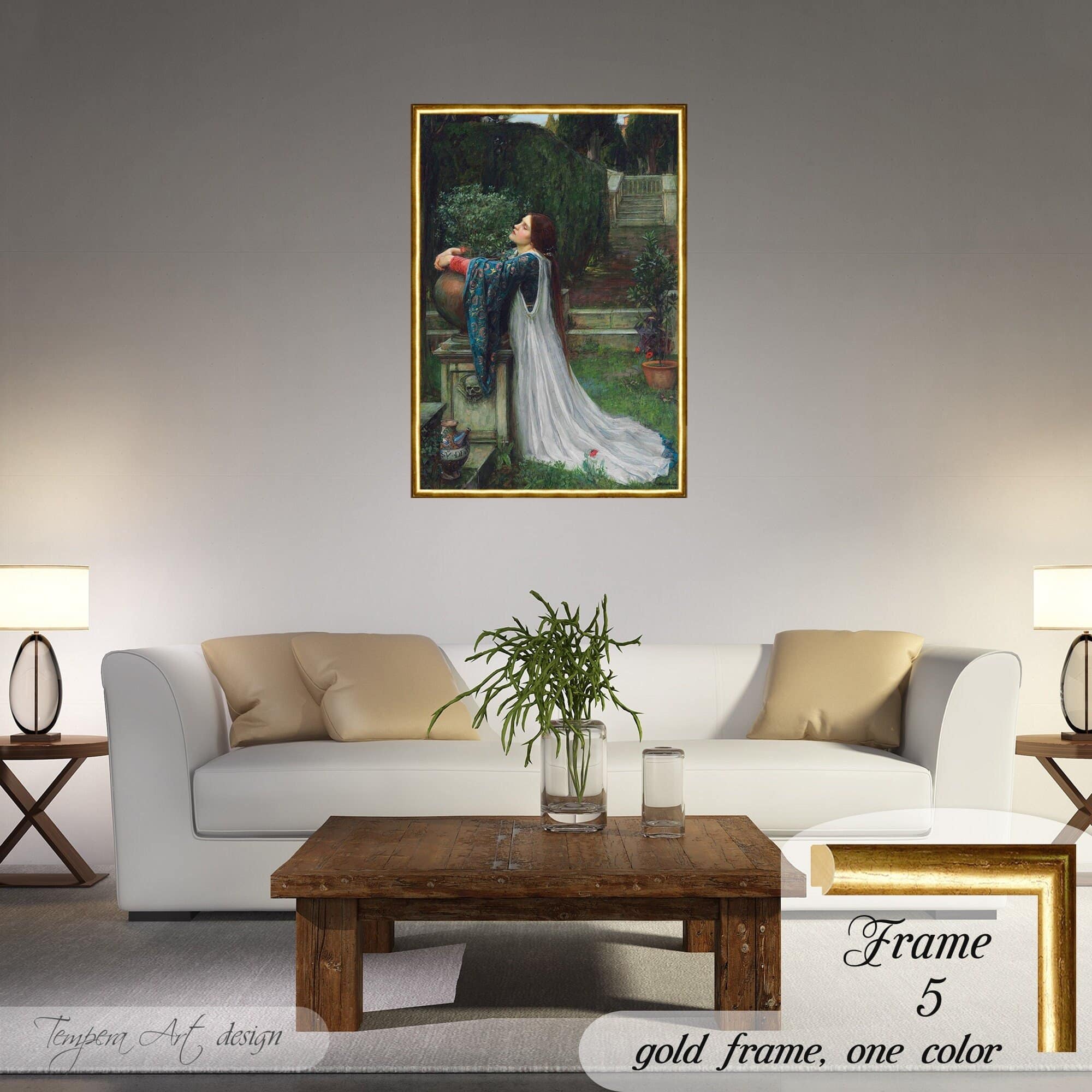 Isabella and the Pot of Basil by John Willima Waterhouse