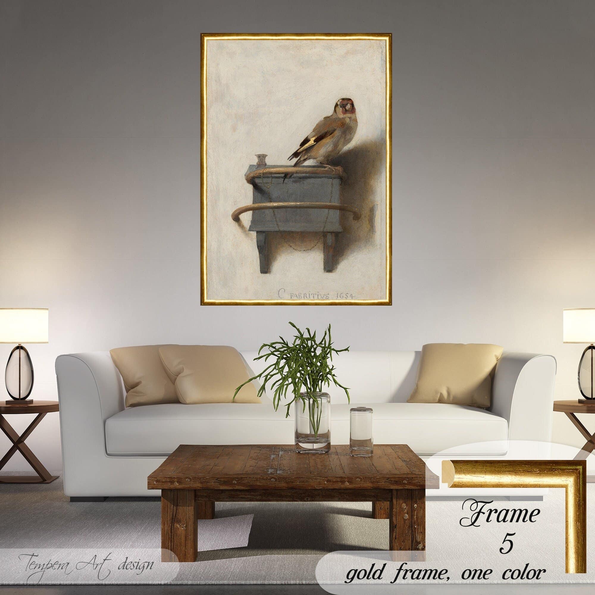 Carel Fabritius The Goldfinch (1654)