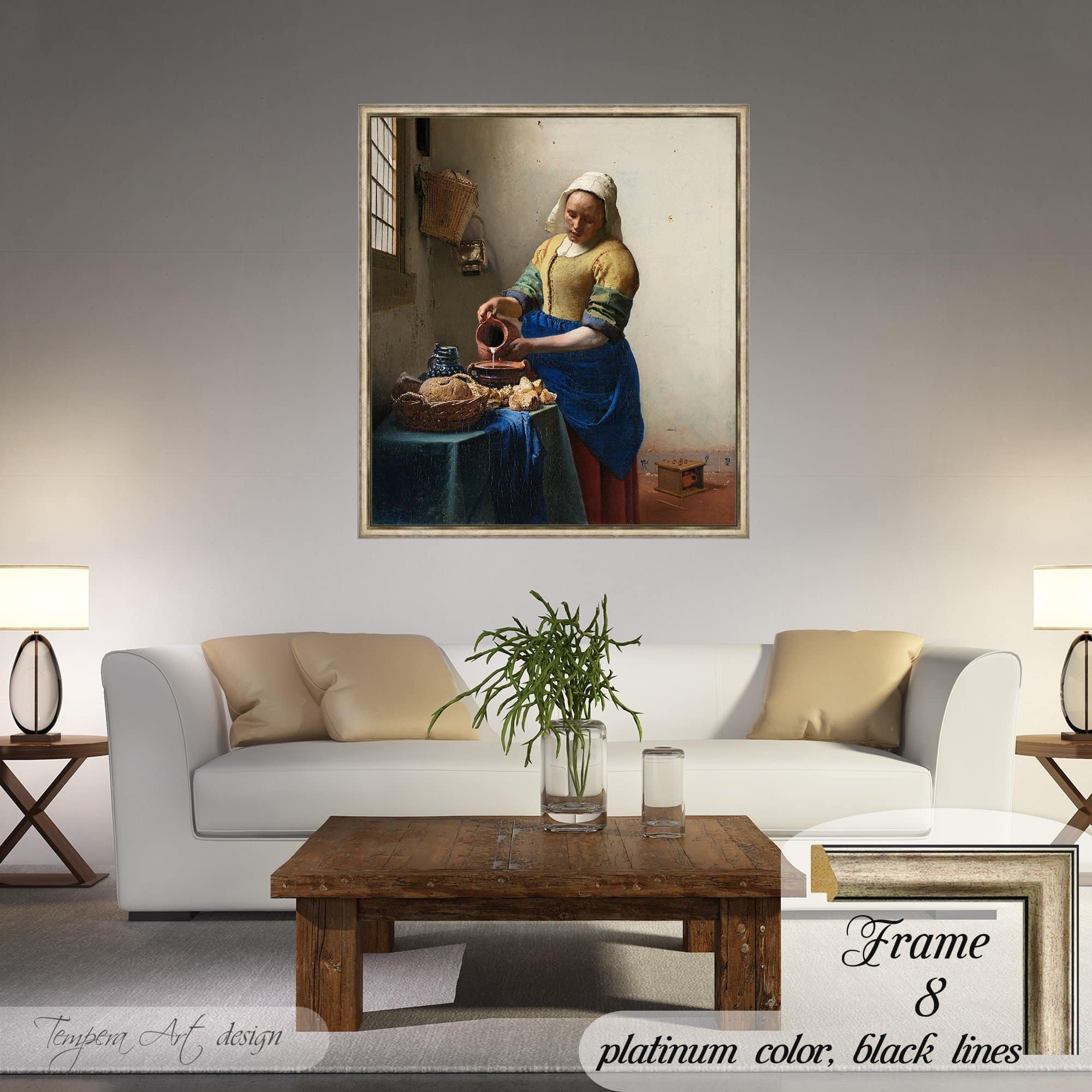 Johannes Vermeer The Milkmaid