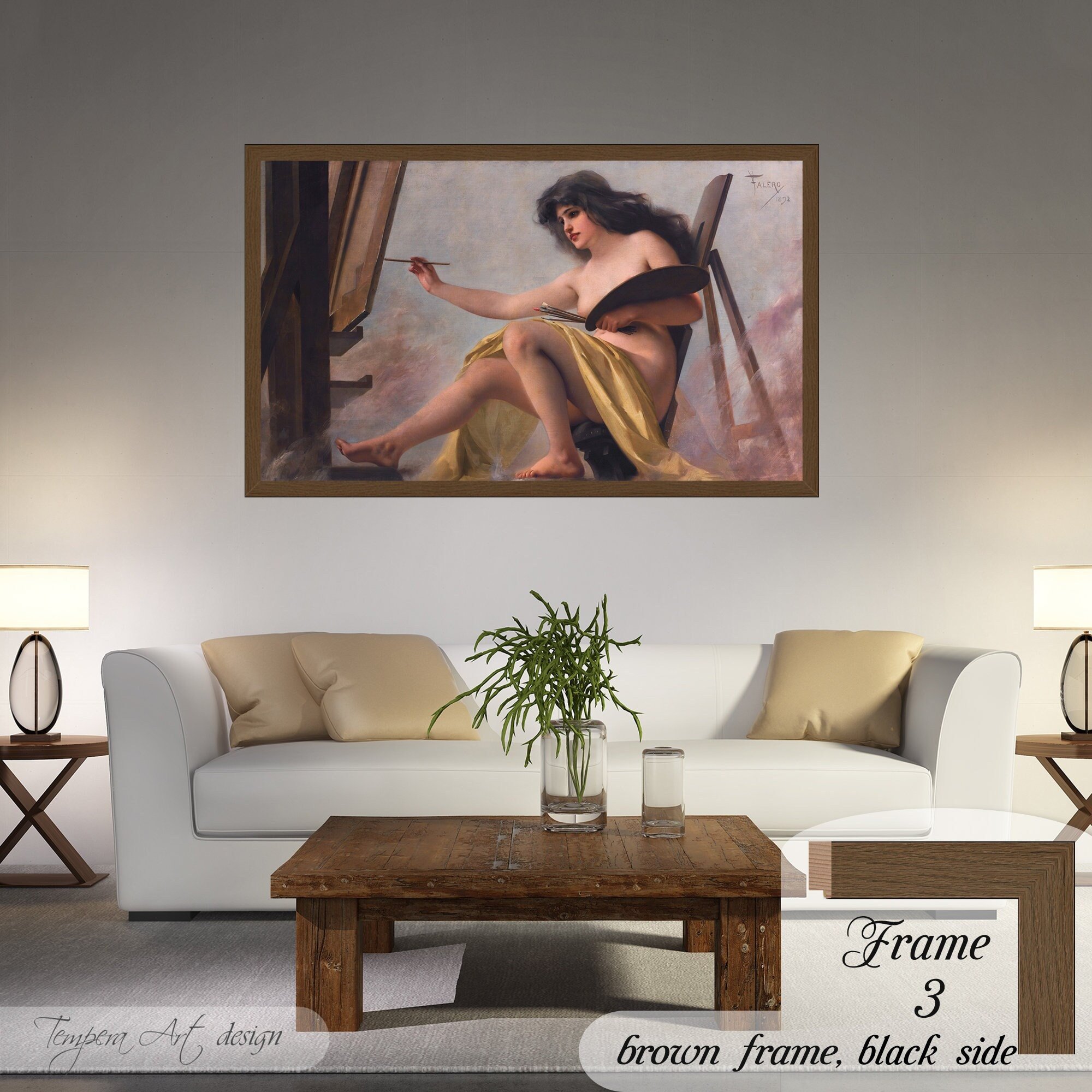 Luis Ricardo Falero An Allegory Of Art