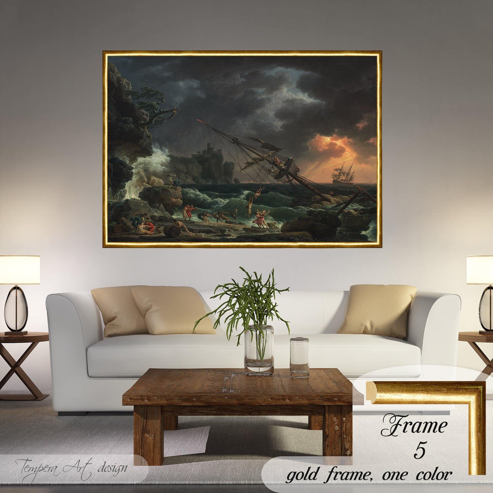 Claude Joseph Vernet The Shipwreck