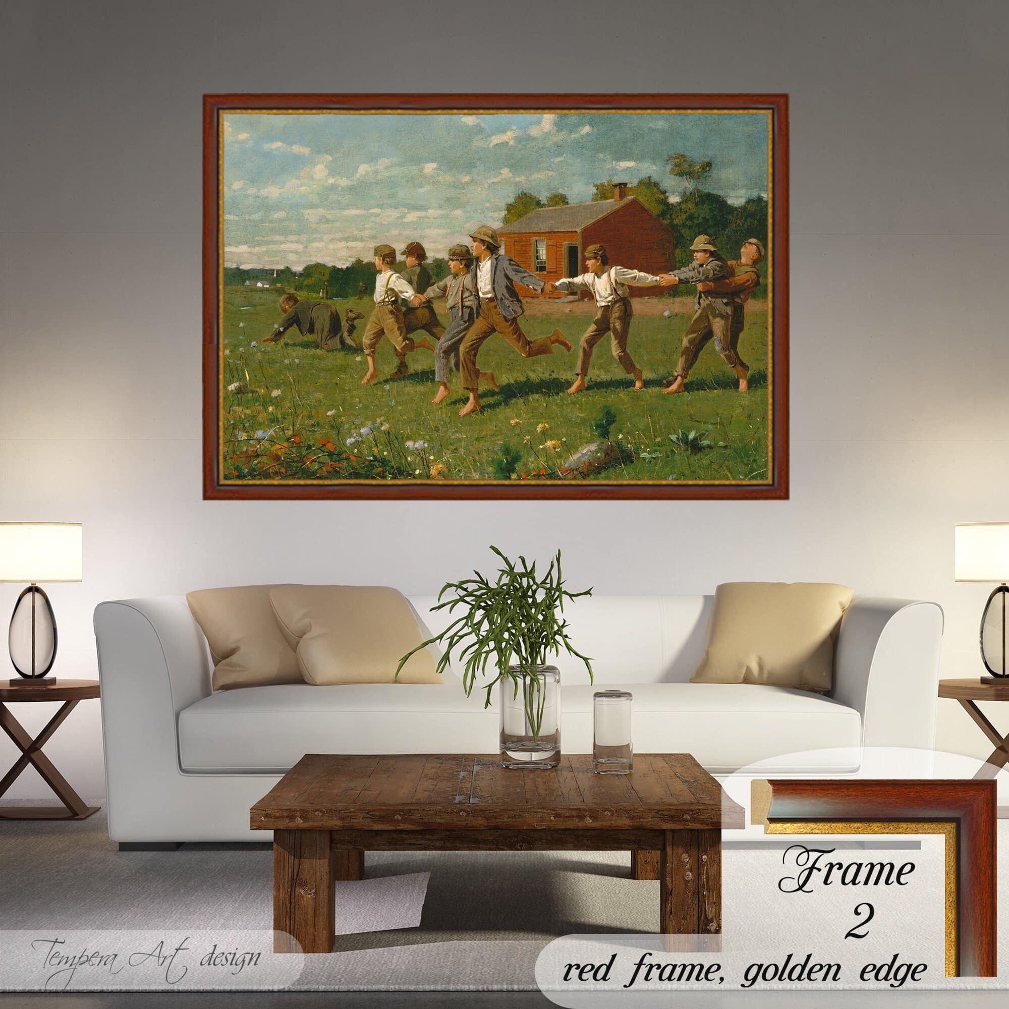 Winslow Homer Snap the Whip