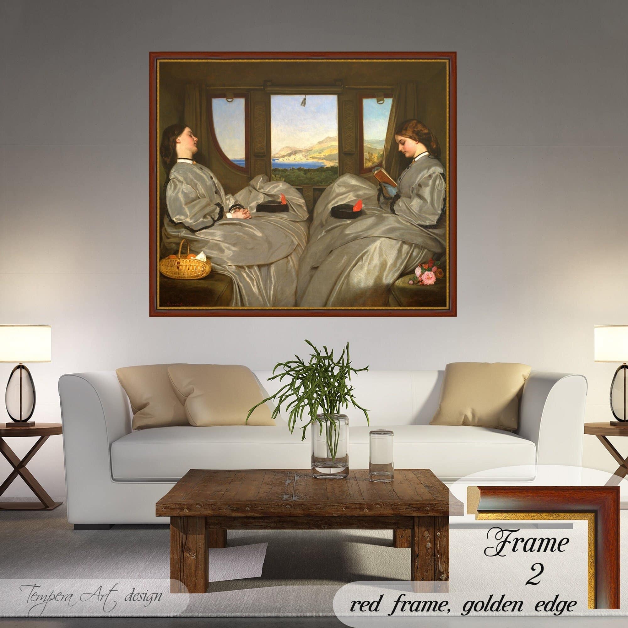 Augustus Leopold Egg The Travelling Companions