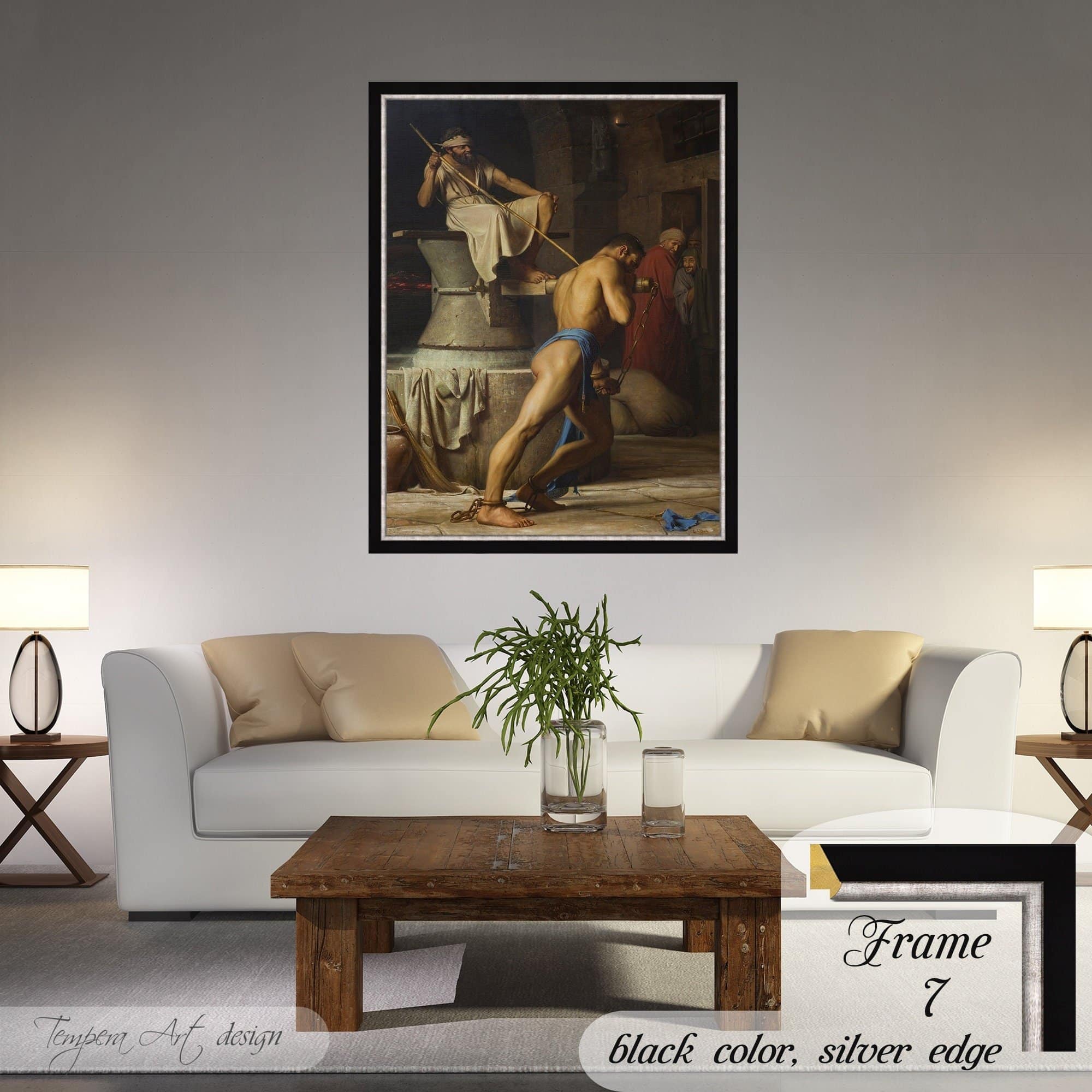 Carl Bloch Samson and the Philistines