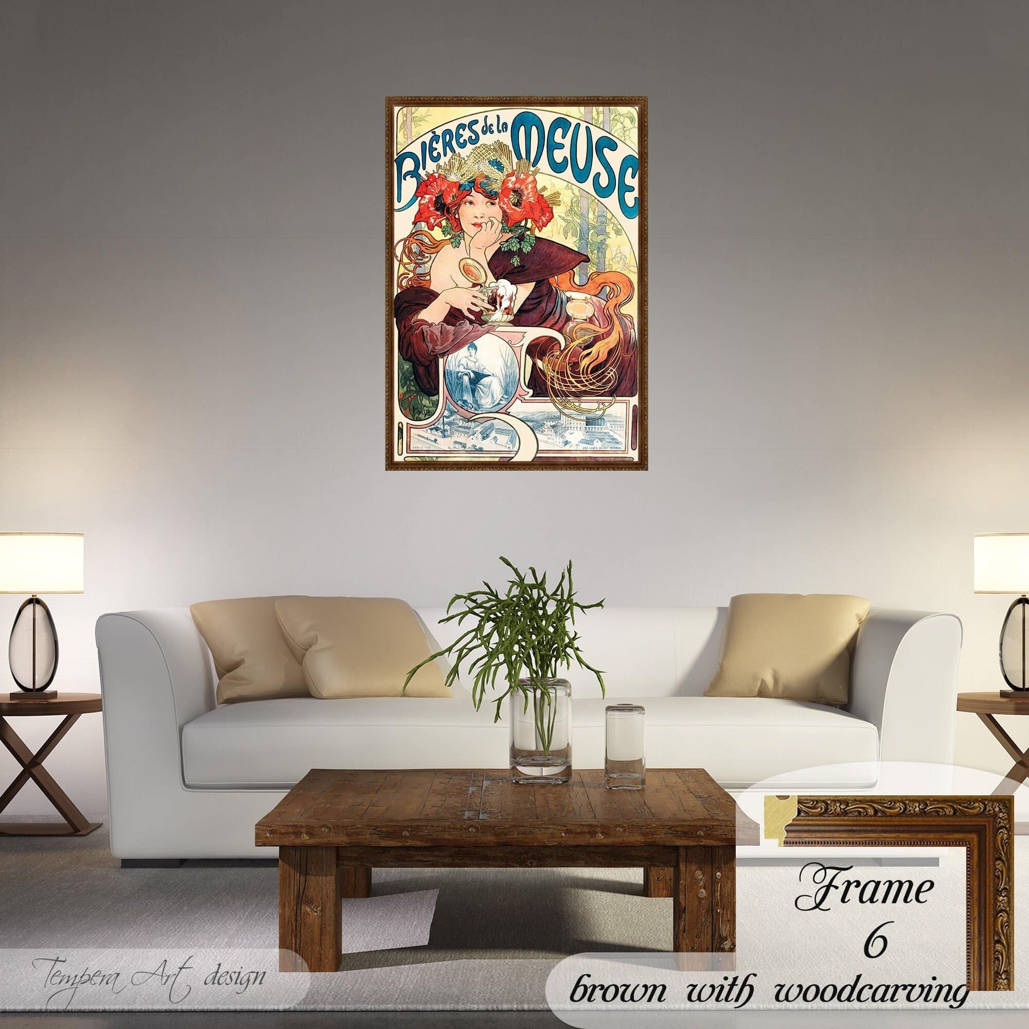 Alphonse Mucha Bieres de la Meuse