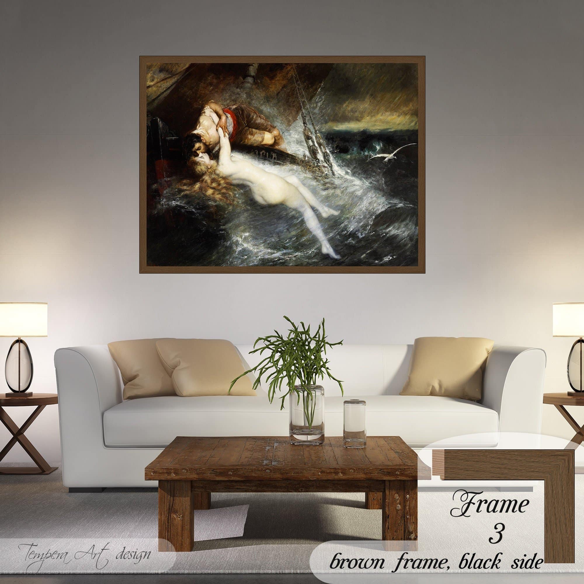 Gustav Wertheimer The Kiss of the Siren
