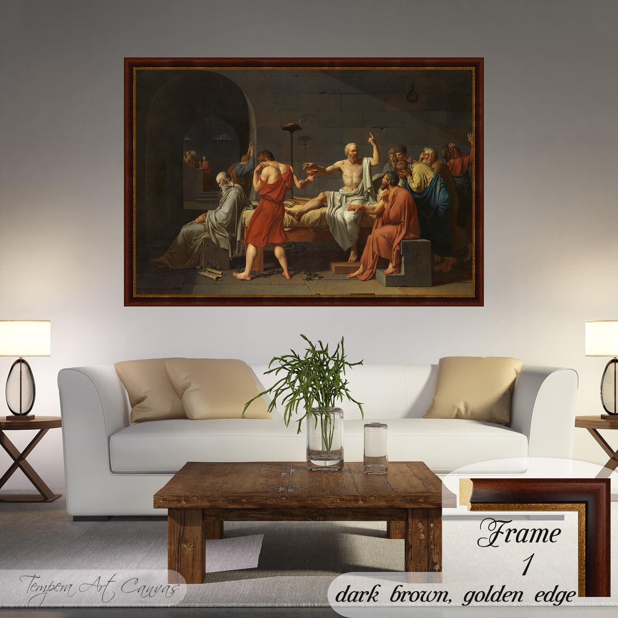 Jacques Louis David The Death of Socrates