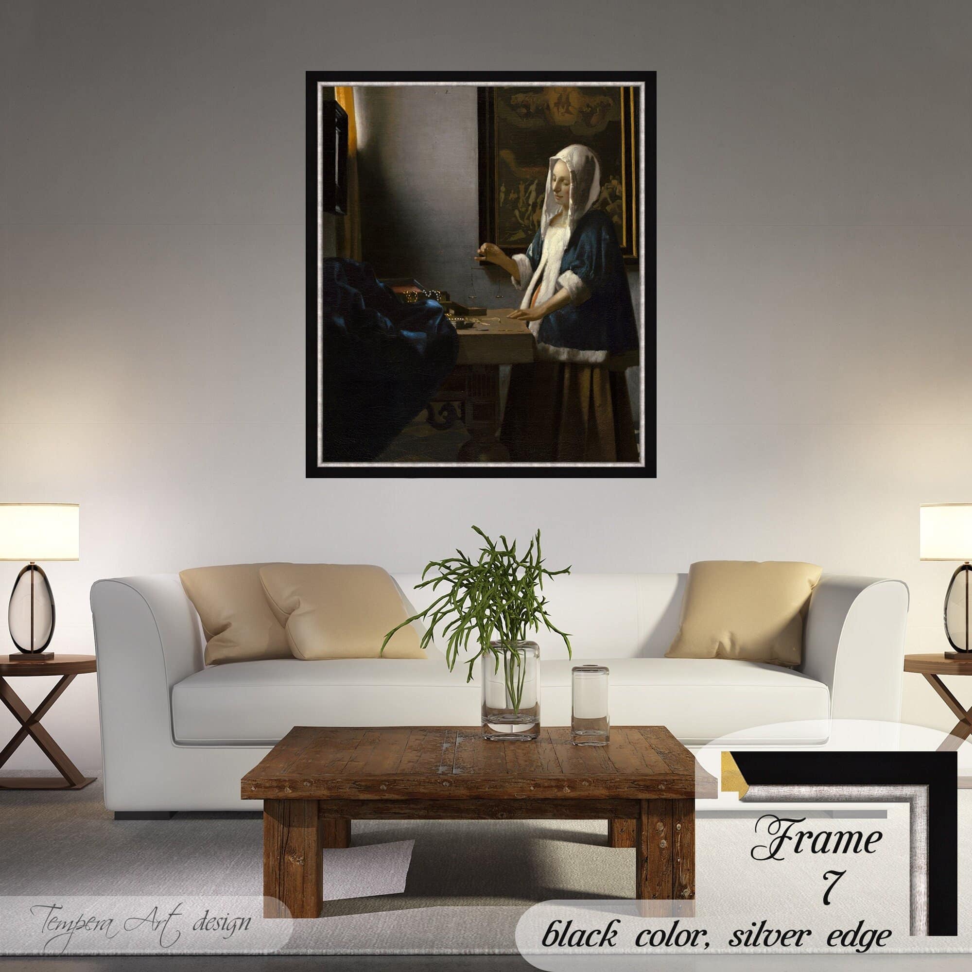 Johannes Vermeer Woman Holding Balance