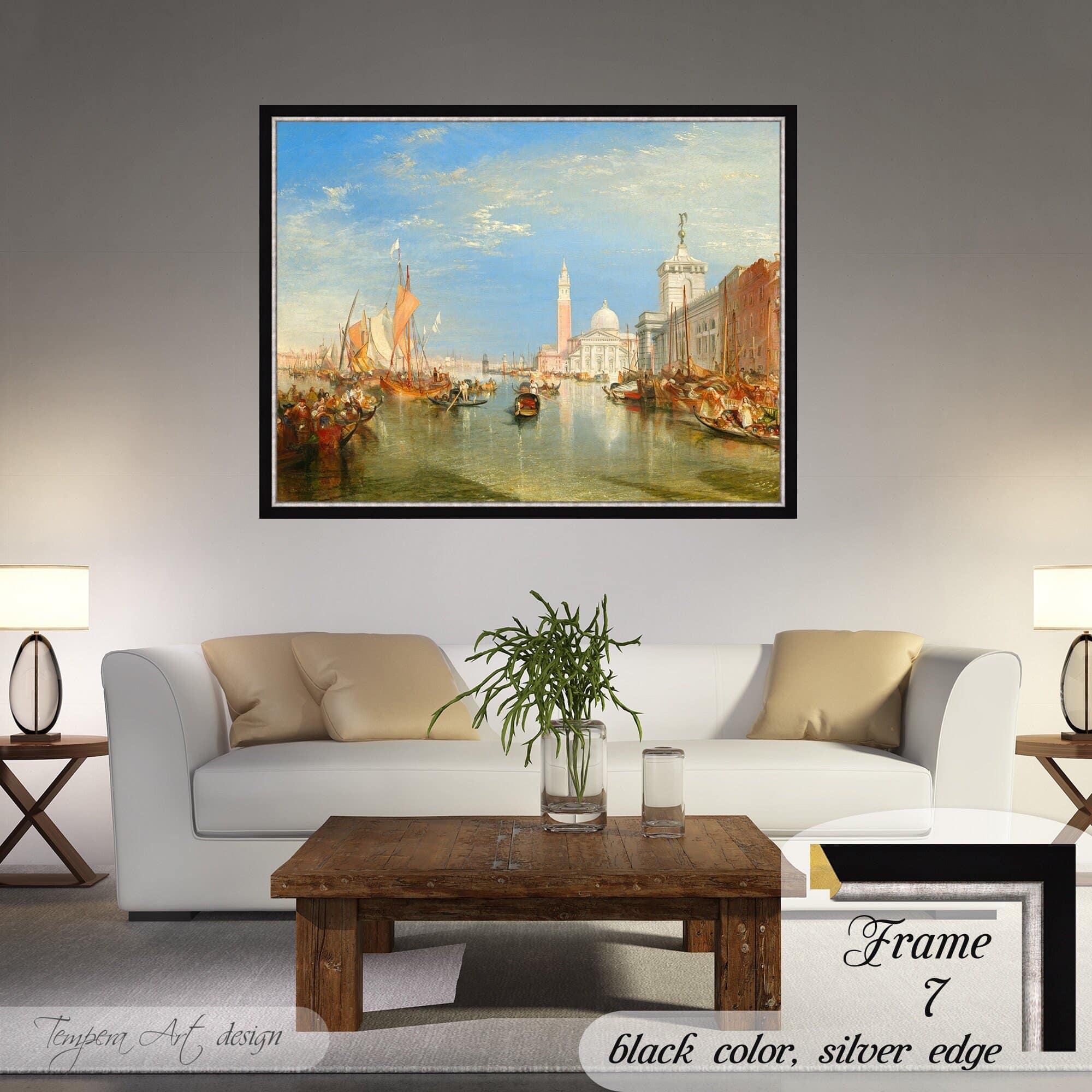 Joseph Mallord William Turner Venice: The Dogana and San Giorgio Maggiore