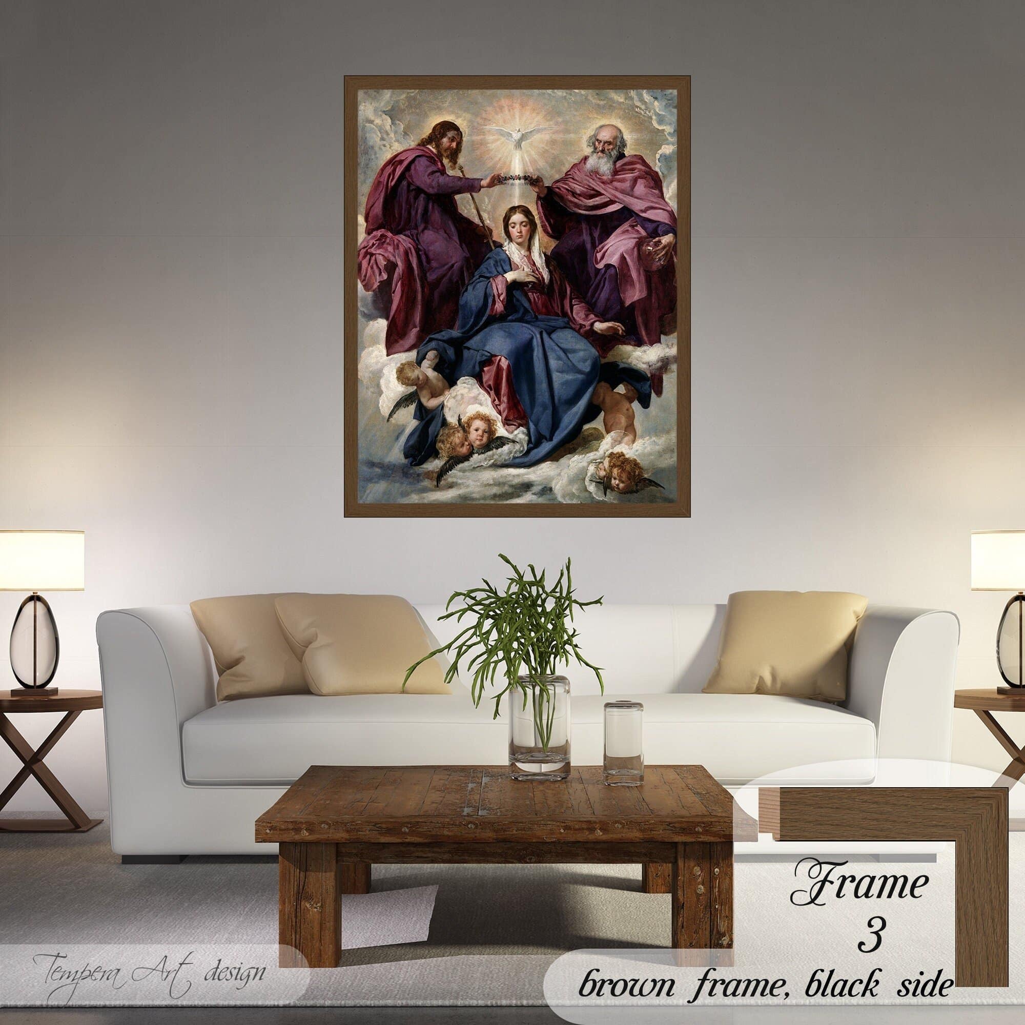 Diego Velazquez Coronation Of The Virgin