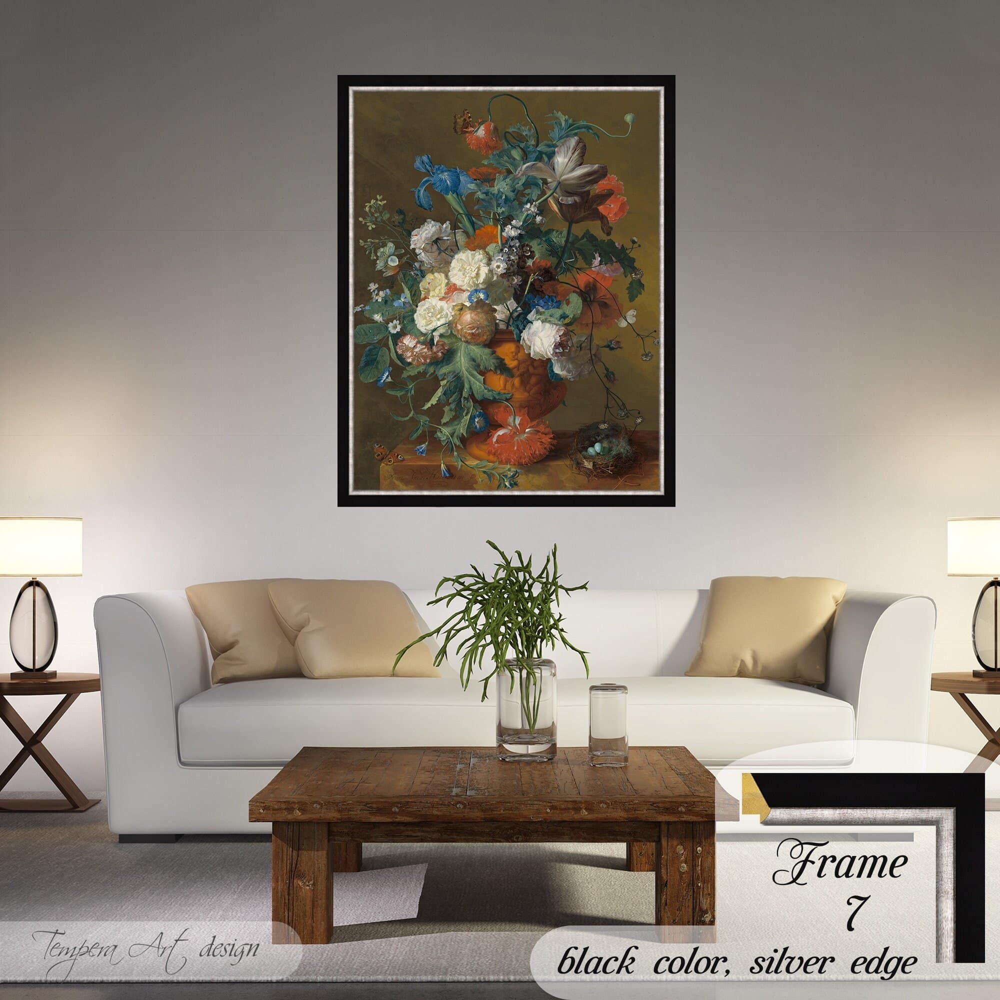 Jan van Huysum Flowers in an Urn