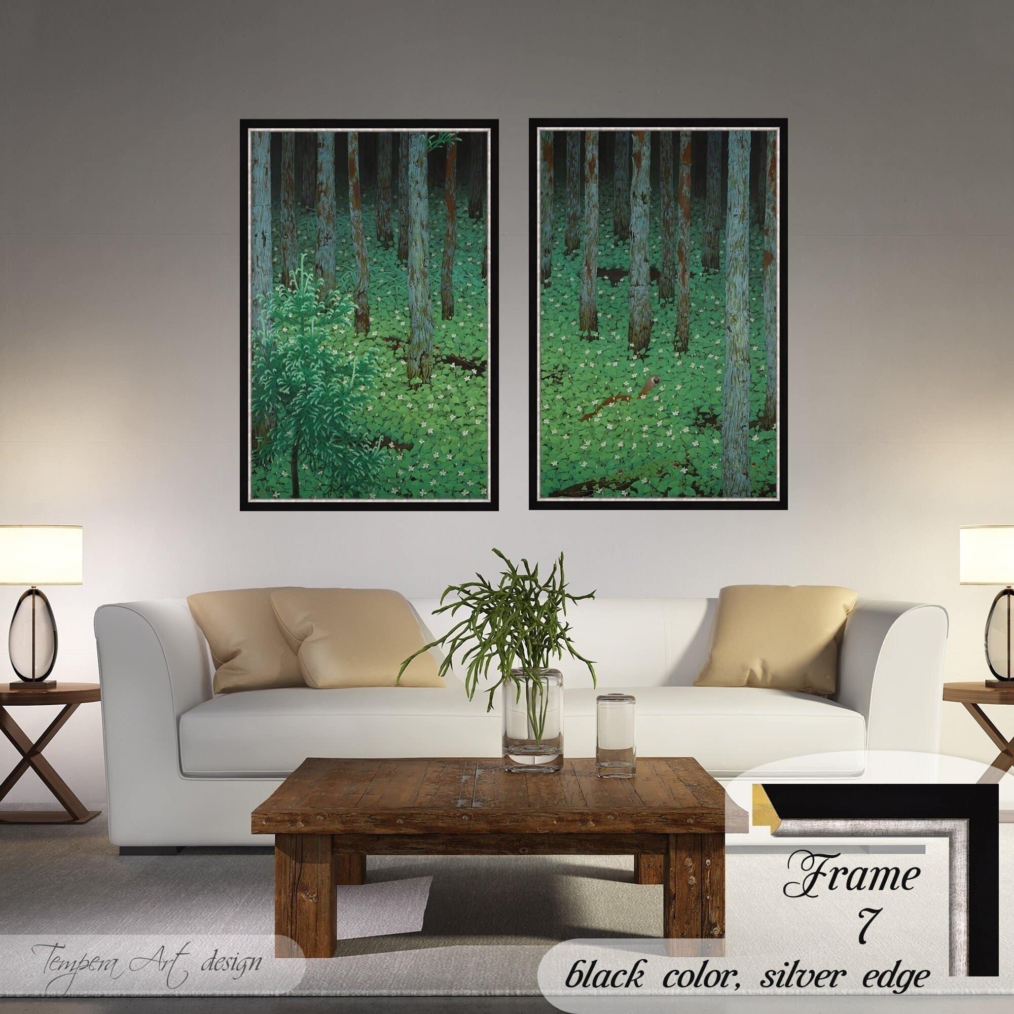 Katayama Bokuyo Mori (Forest ) set of 2