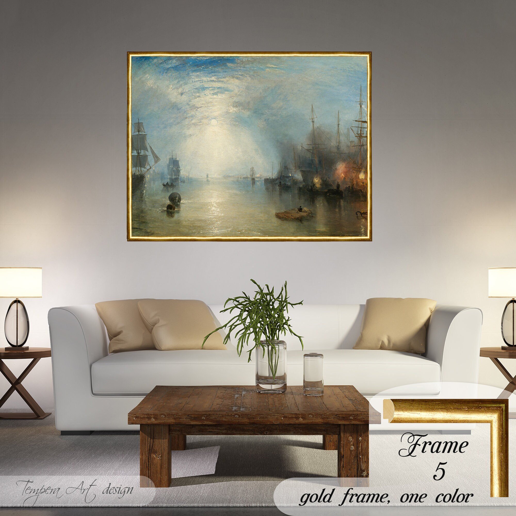 Joseph Mallord William Turner Keelmen Heaving in Coals by Moonlight