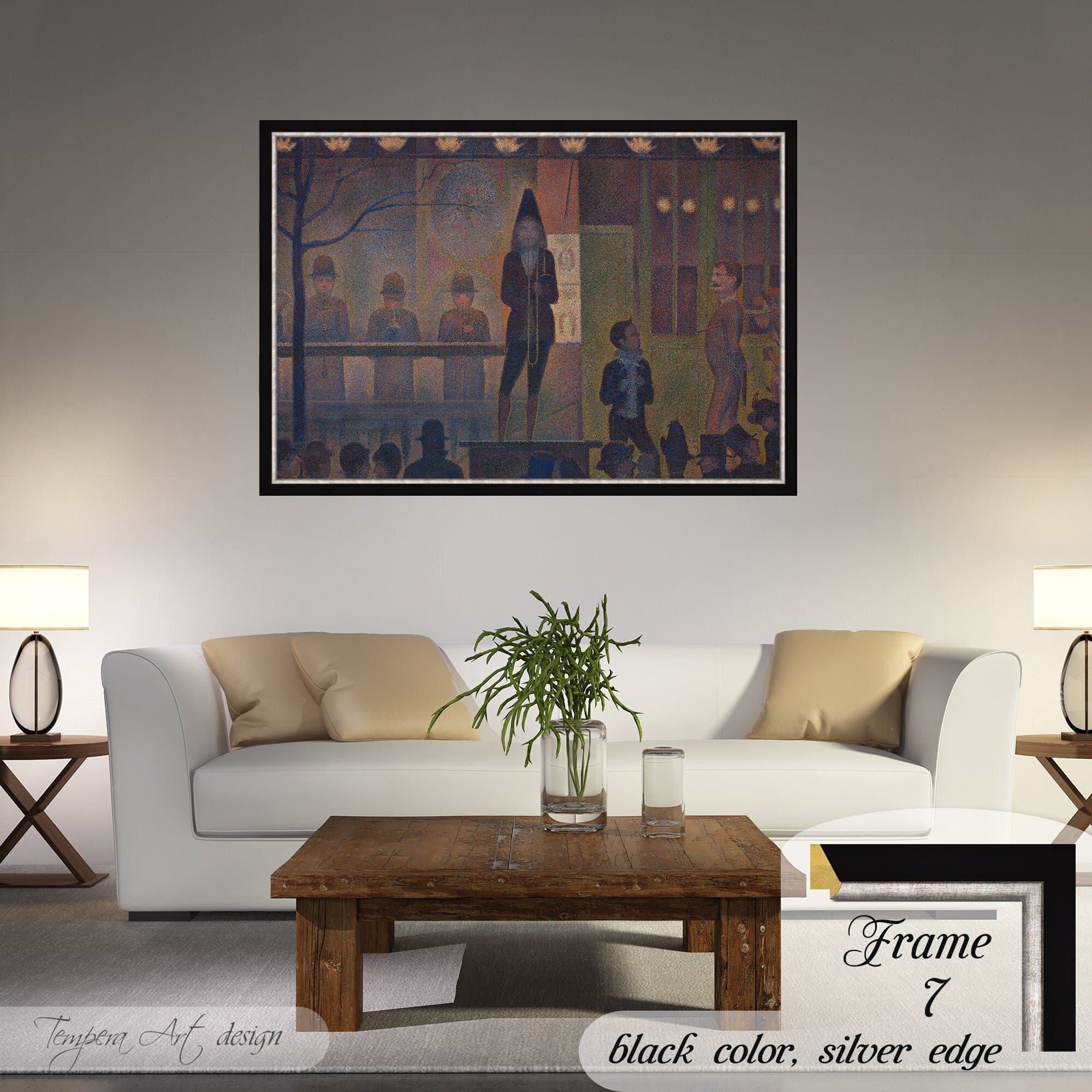 Georges Seurat Circus Sideshow (Parade de Cirque) c.1887-88