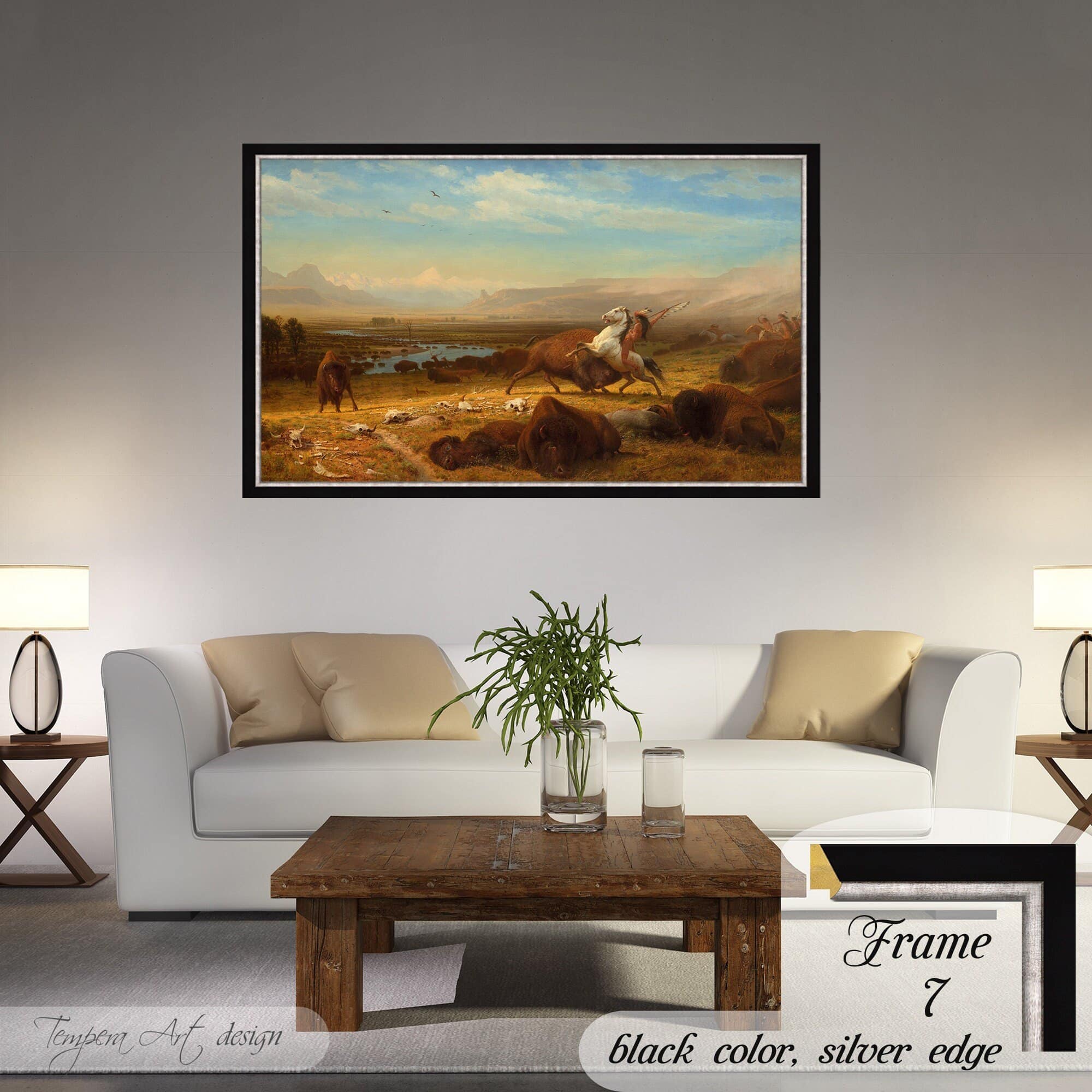 Albert Bierstadt The Last of the Buffalo