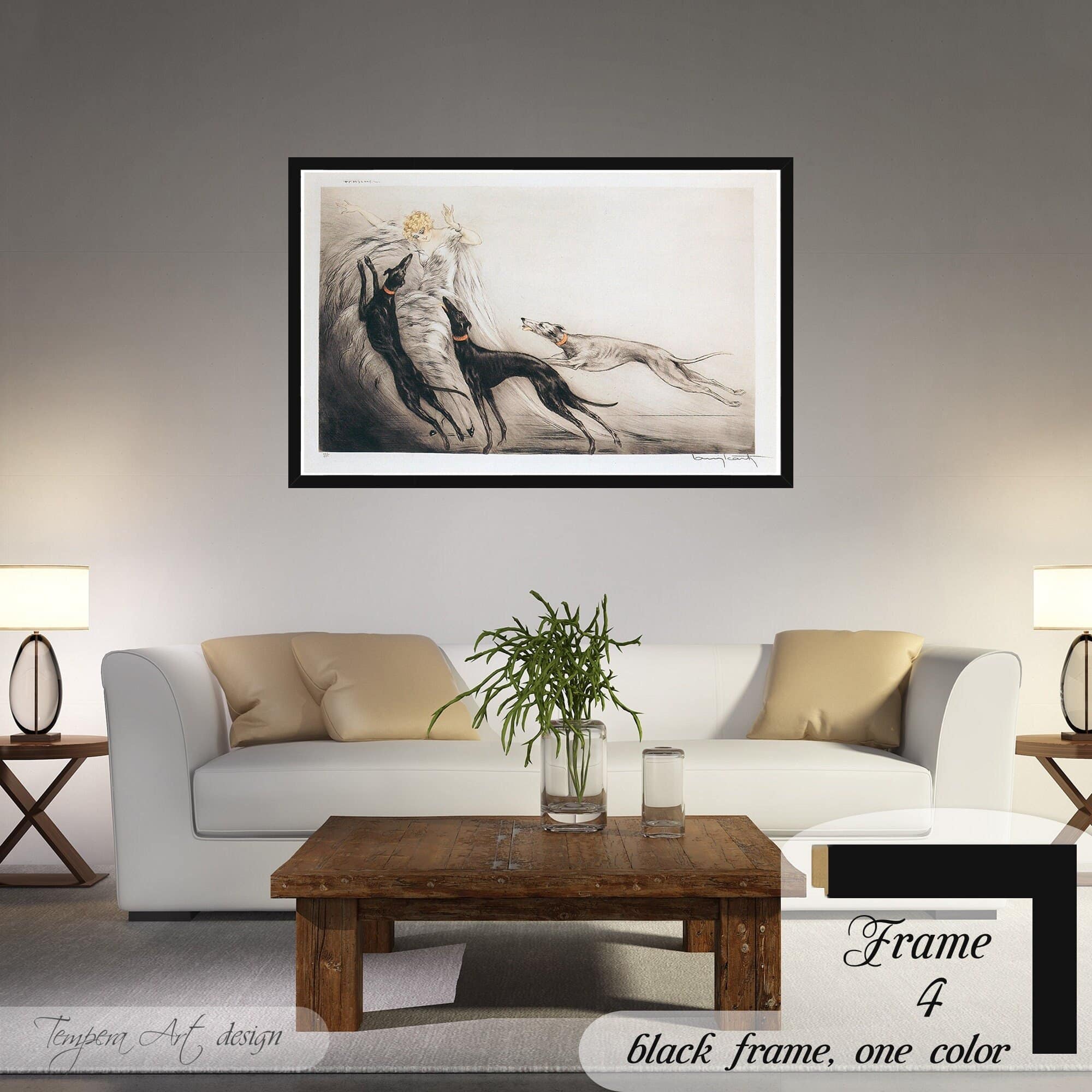 Louis Icart Coursing II