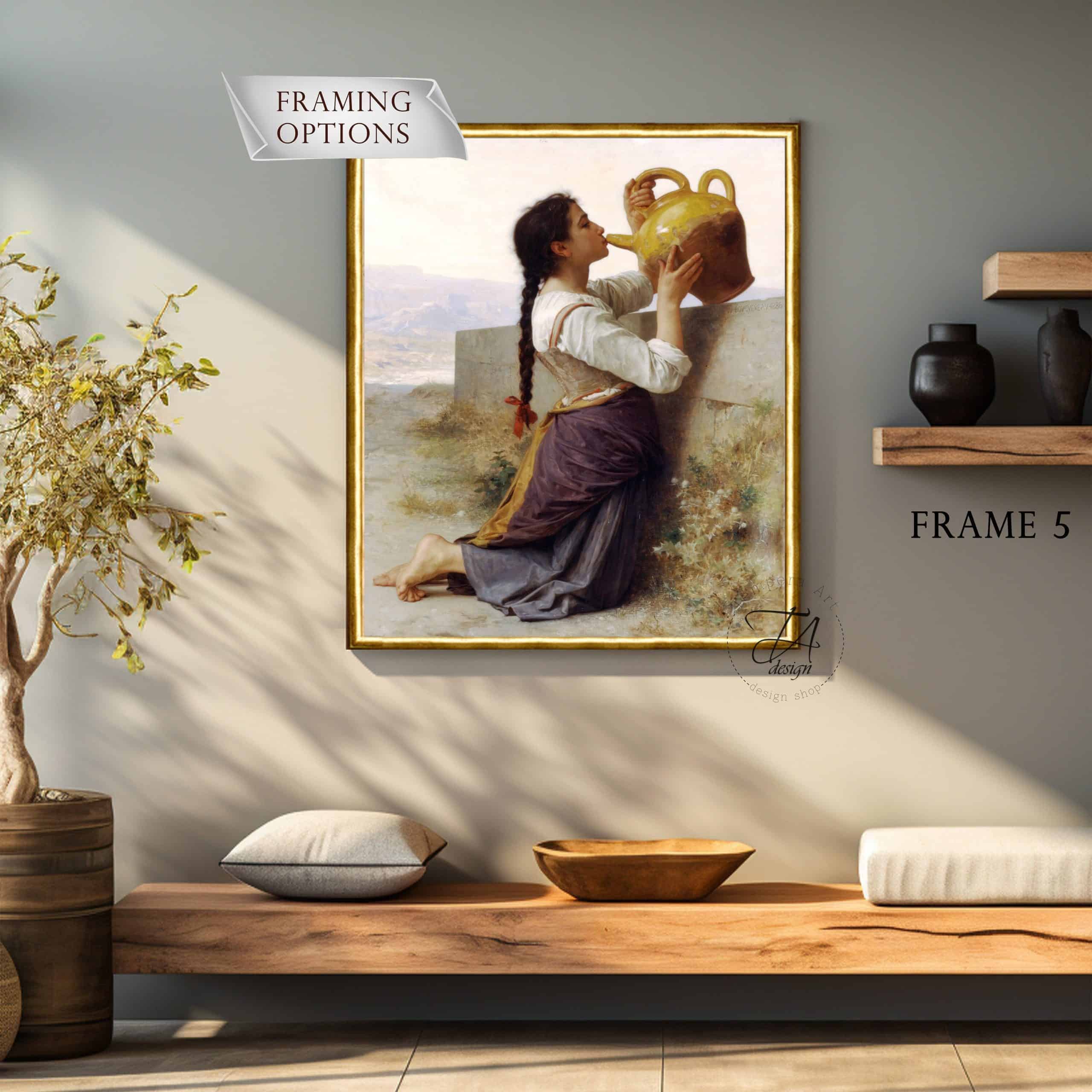 William Adolphe Bouguereau Thirst