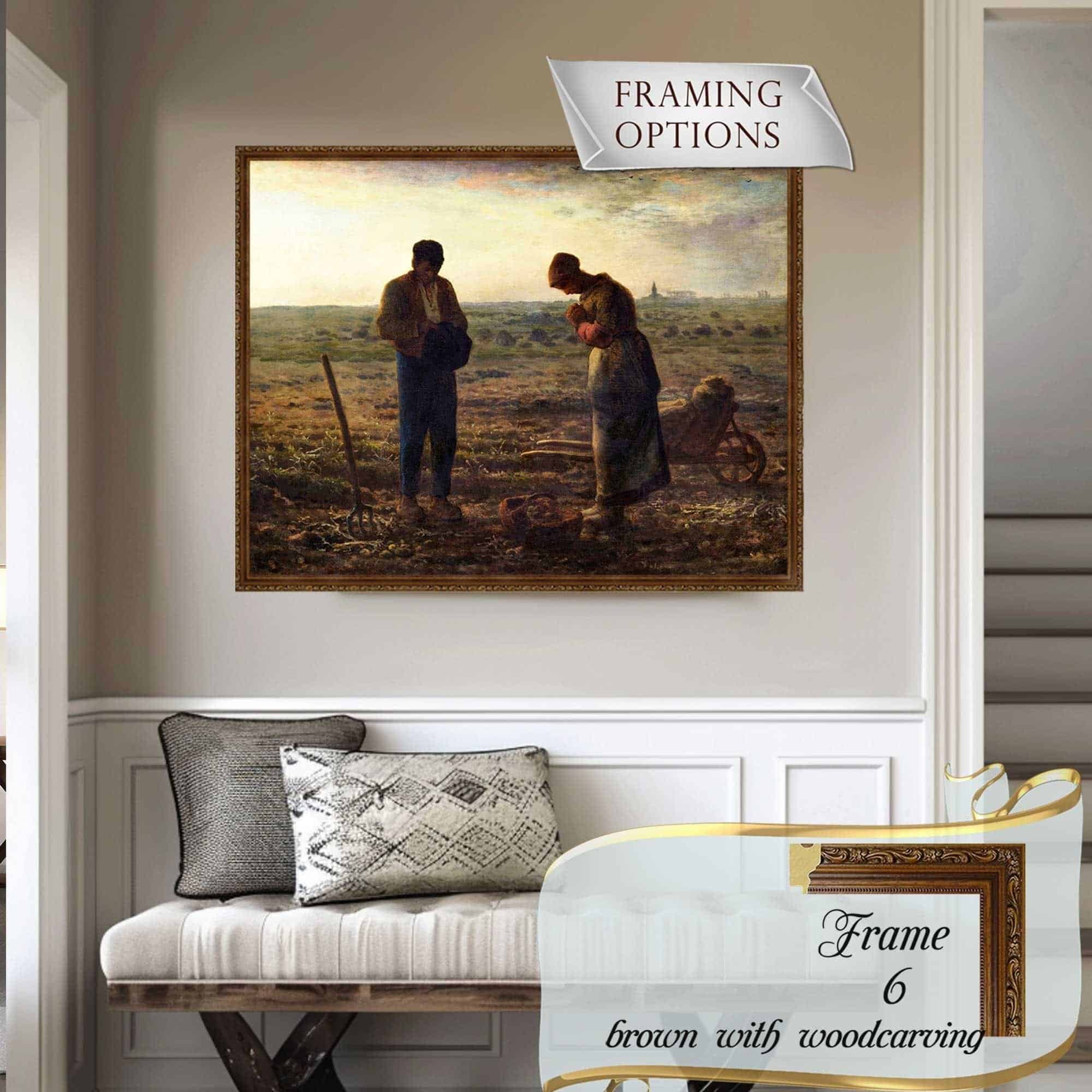 Jean Francois Millet The Angelus